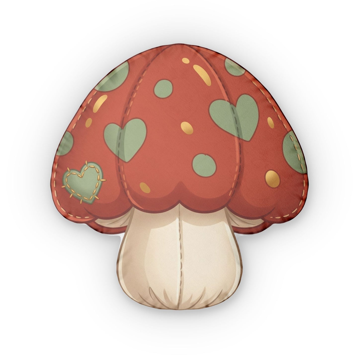Whimiscal Mushroom Custom Pillow