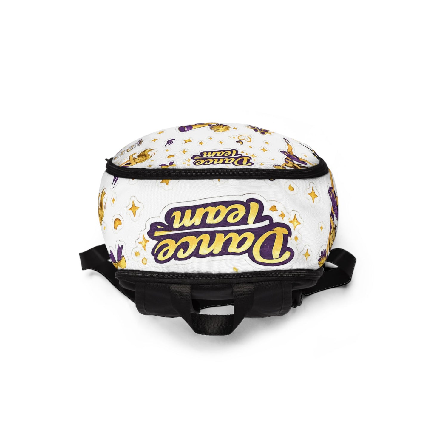 Purple & Gold Dance Team Back Pack