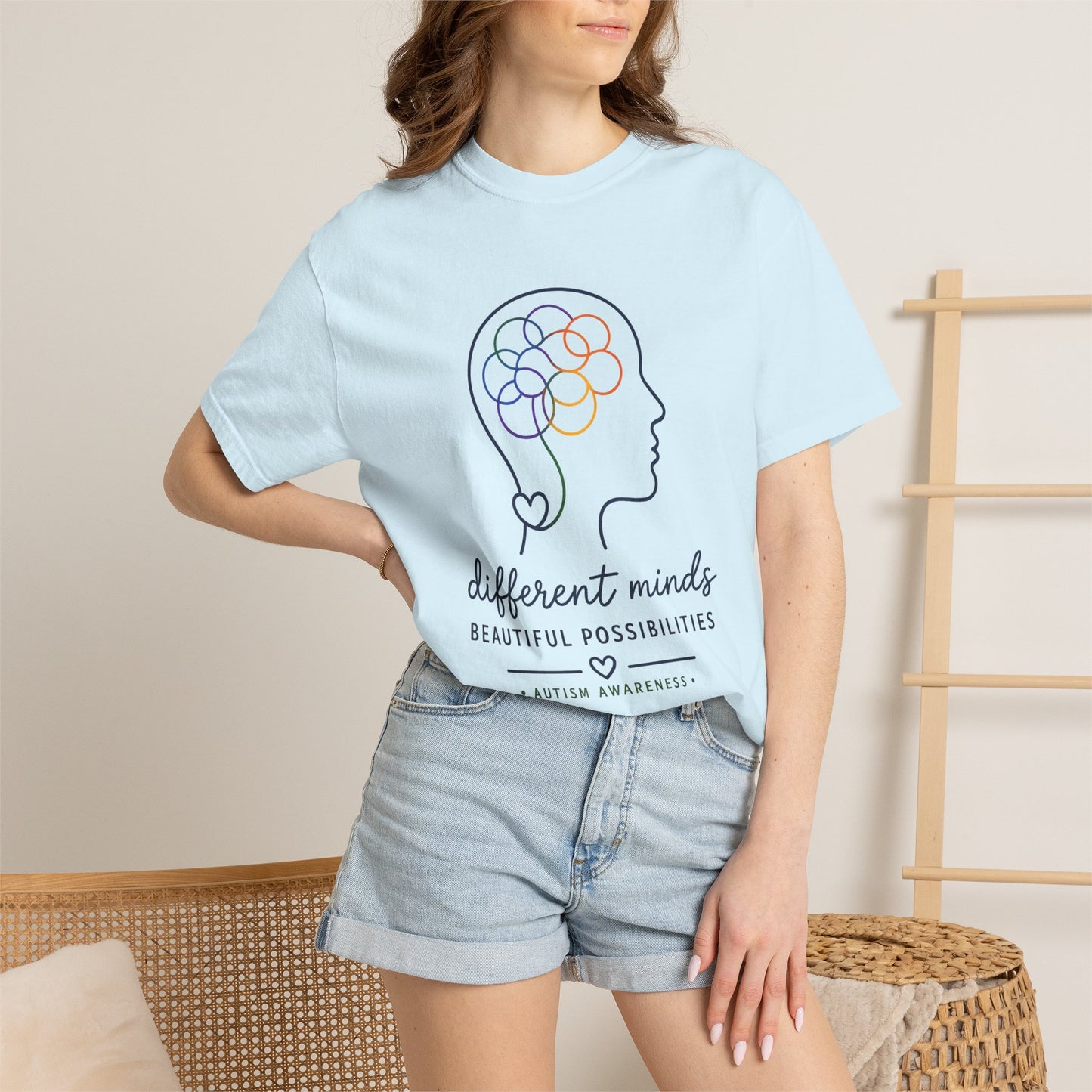 Autism Awareness Comfort Colors Unisex Tee