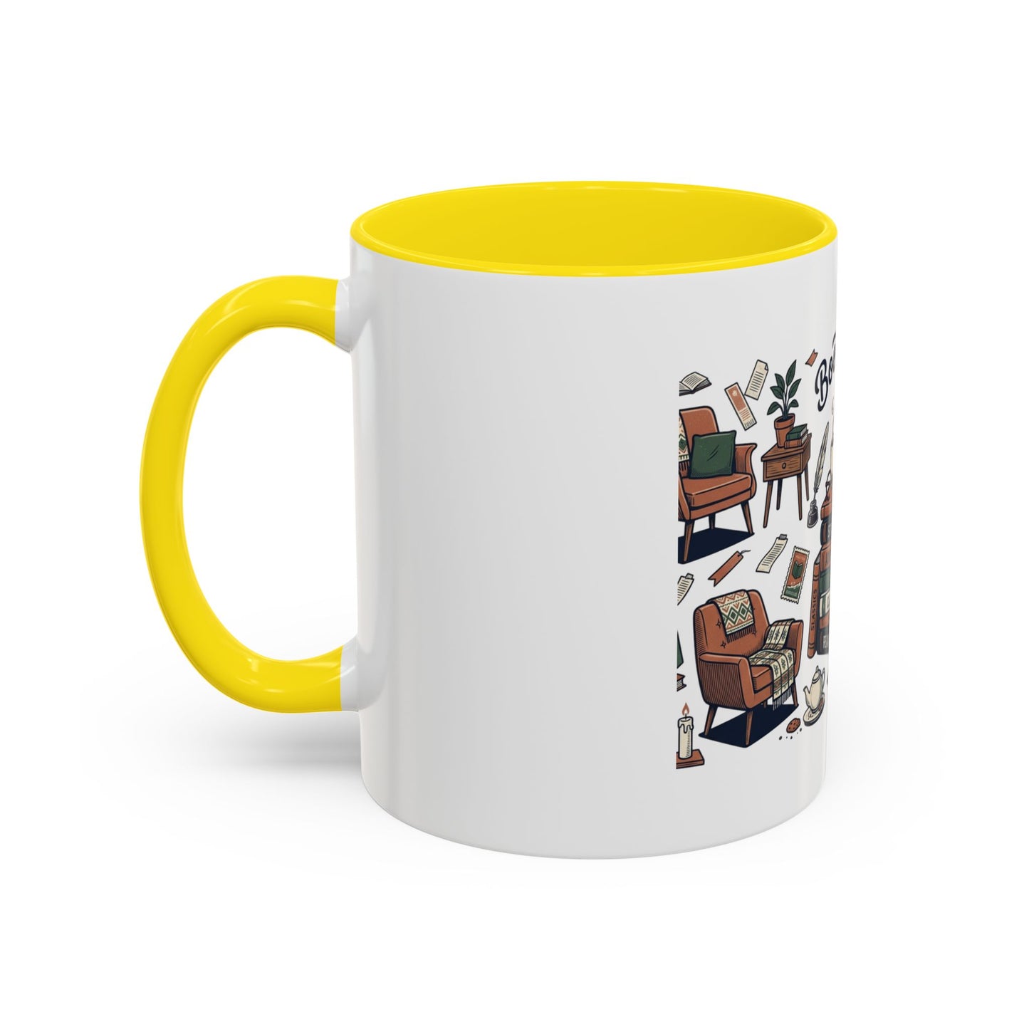 Book Lovers Accent Coffee Mug (11, 15oz)