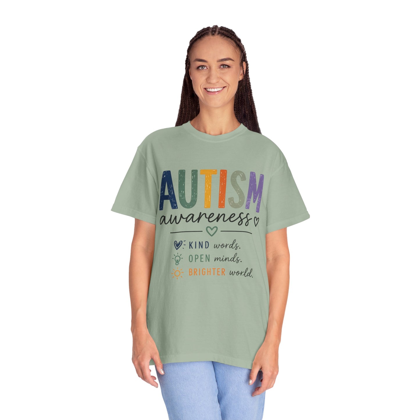 Autism Awareness Unisex Comfort Colors Tee