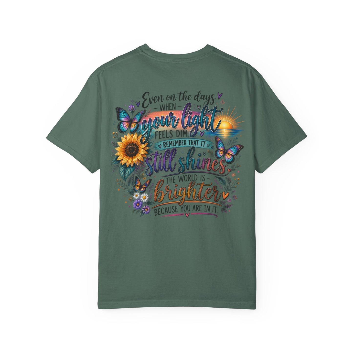 Your Story isn't over yet /Semicolon Mental Health Awareness Comfort Color Tee