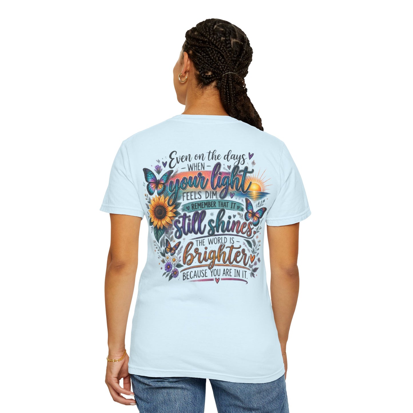 Your Story isn't over yet /Semicolon Mental Health Awareness Comfort Color Tee
