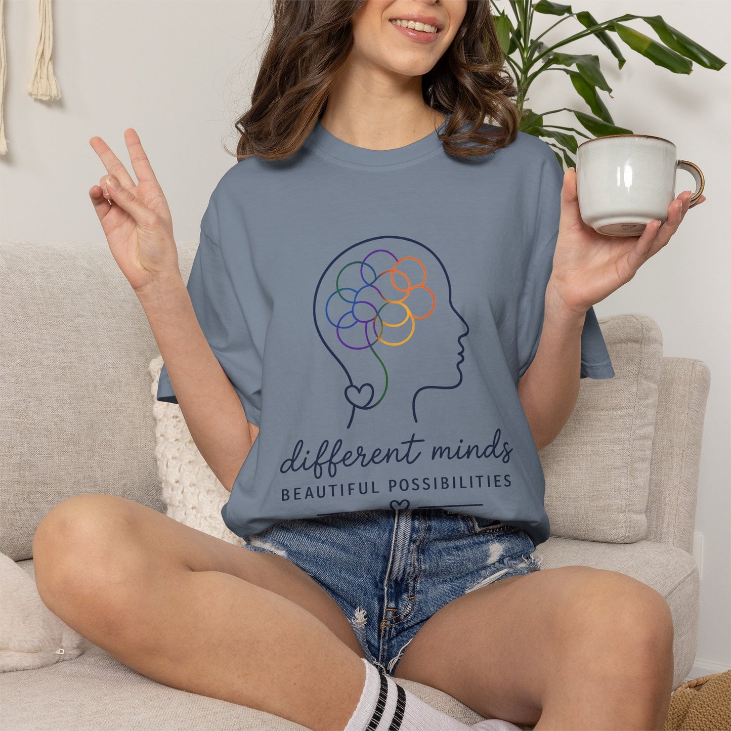 Autism Awareness Comfort Colors Unisex Tee