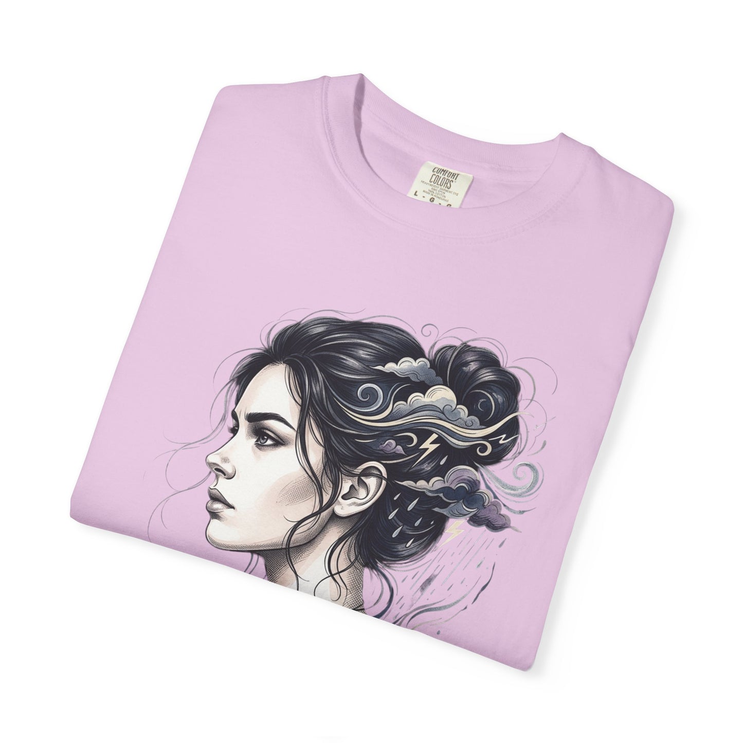 She Is The Storm Comfort Colors Tee