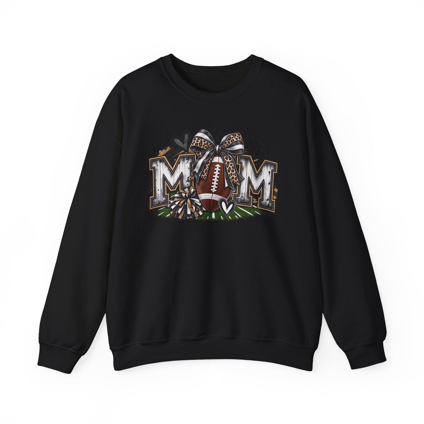 Proud Football Mom  Gildan Heavy Blend™ Crewneck Sweatshirt