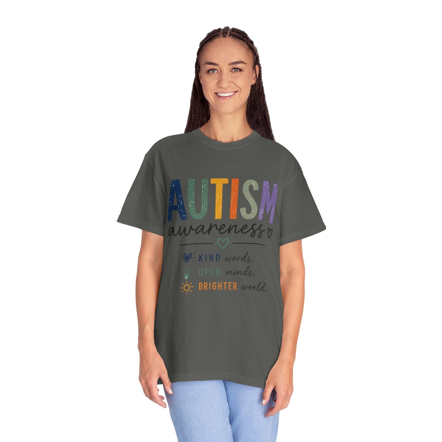 Autism Awareness Unisex Comfort Colors Tee