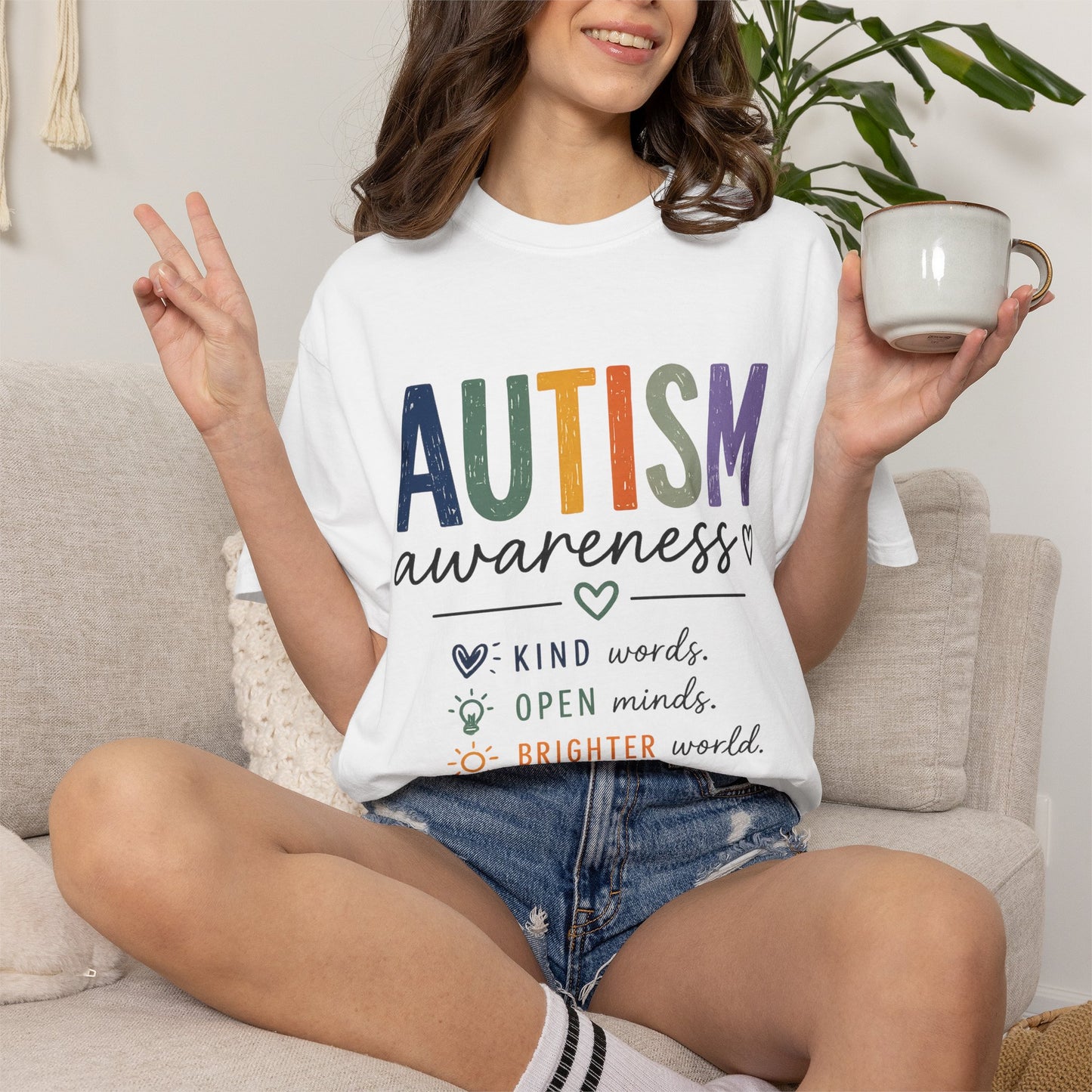 Autism Awareness Unisex Comfort Colors Tee