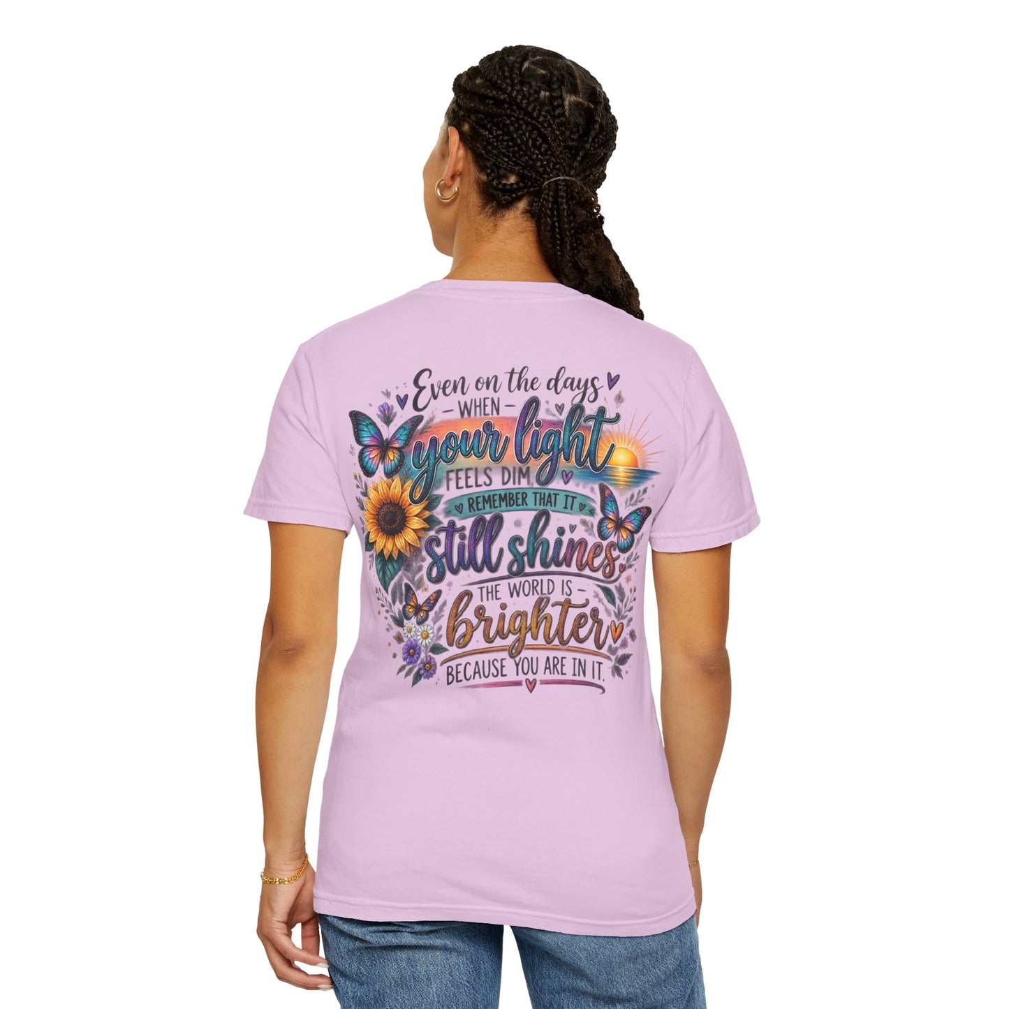 Your Story isn't over yet /Semicolon Mental Health Awareness Comfort Color Tee