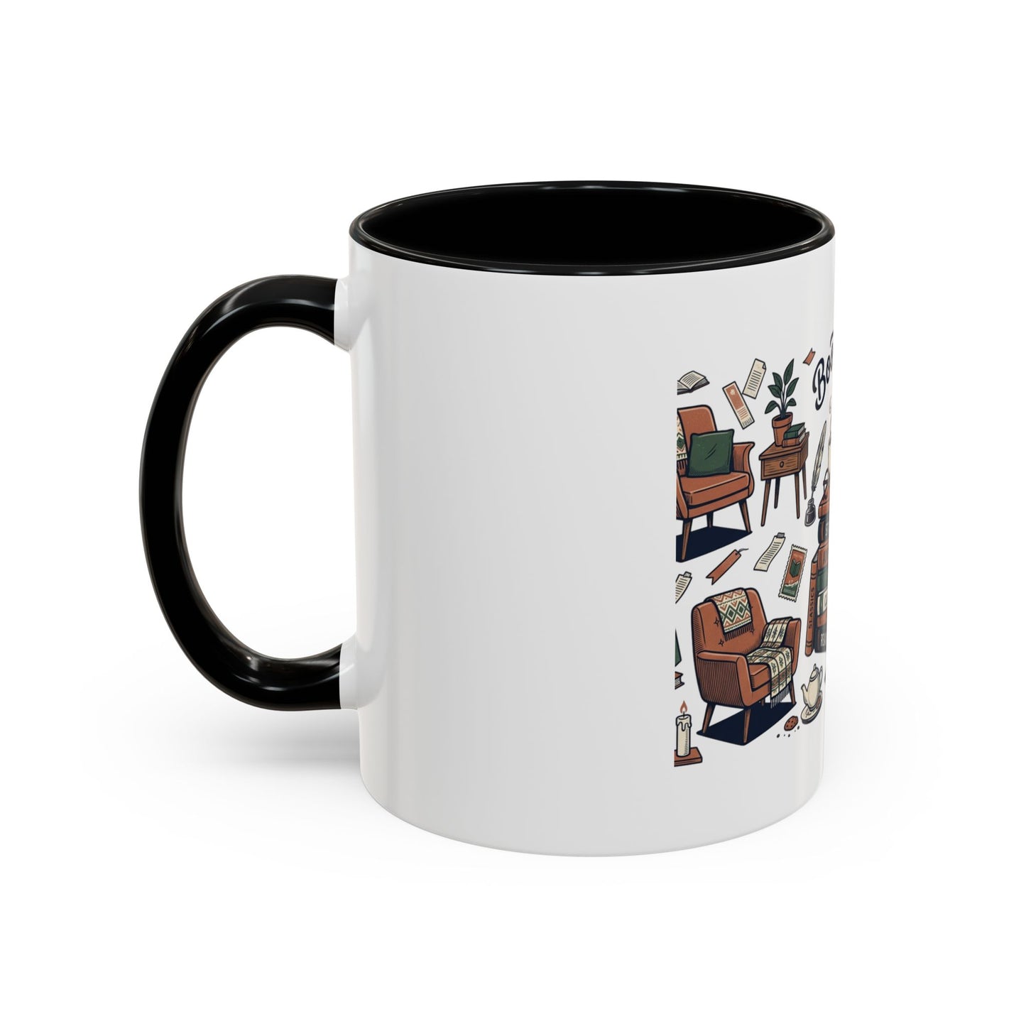 Book Lovers Accent Coffee Mug (11, 15oz)