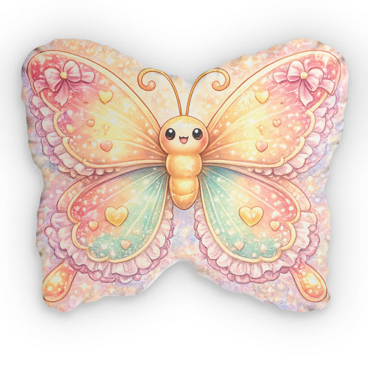 Vibrant Butterfly Dreams Custom Pillow