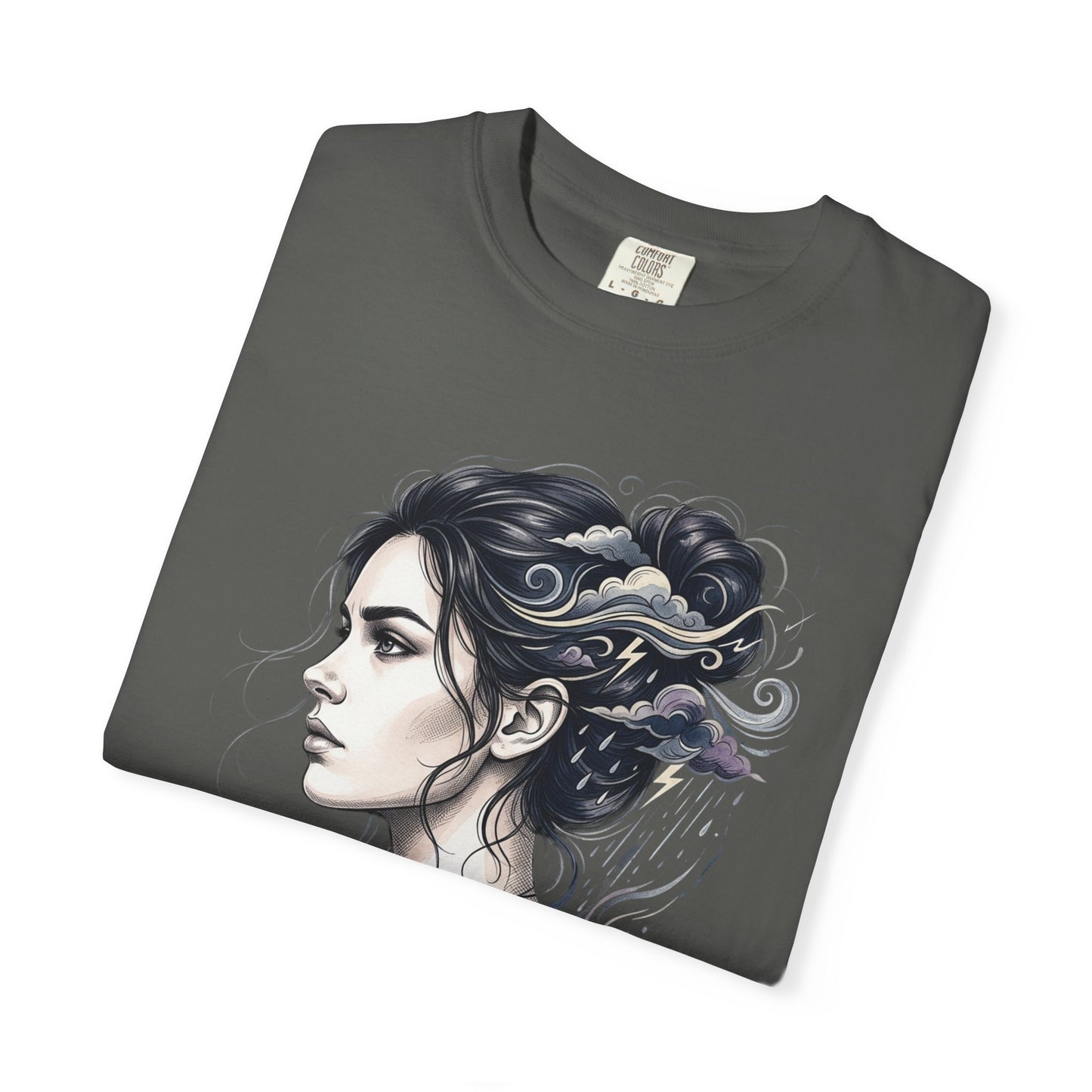 She Is The Storm Comfort Colors Tee