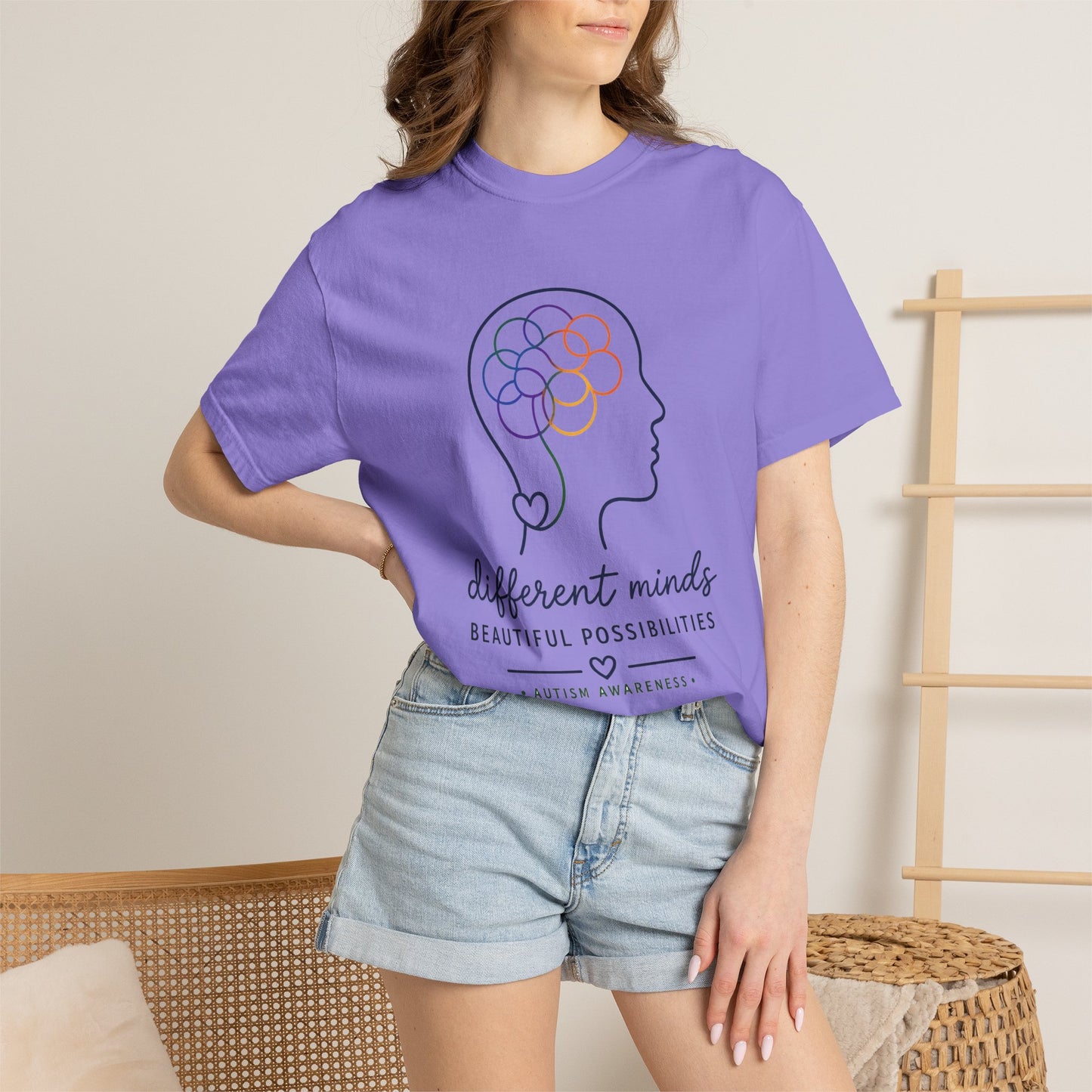 Autism Awareness Comfort Colors Unisex Tee