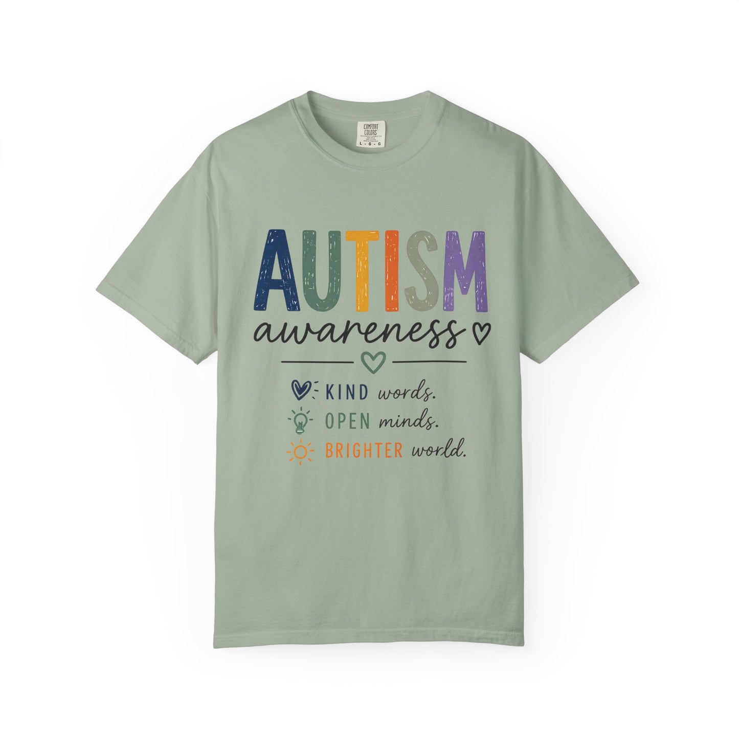Autism Awareness Unisex Comfort Colors Tee