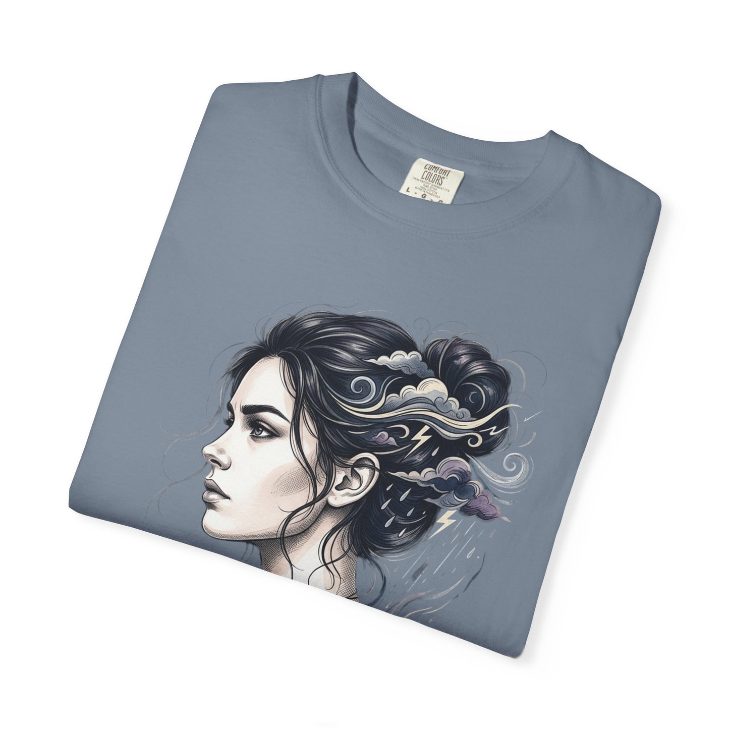 She Is The Storm Comfort Colors Tee