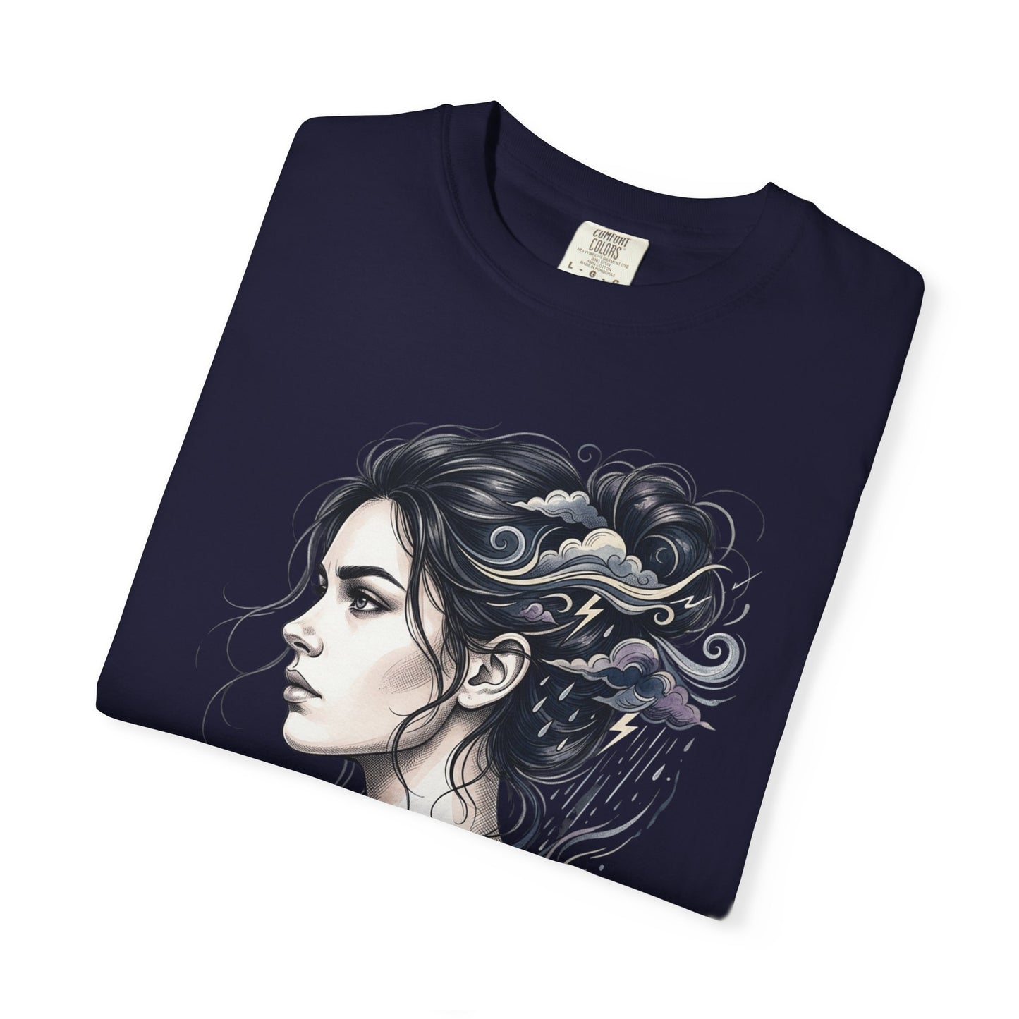 She Is The Storm Comfort Colors Tee