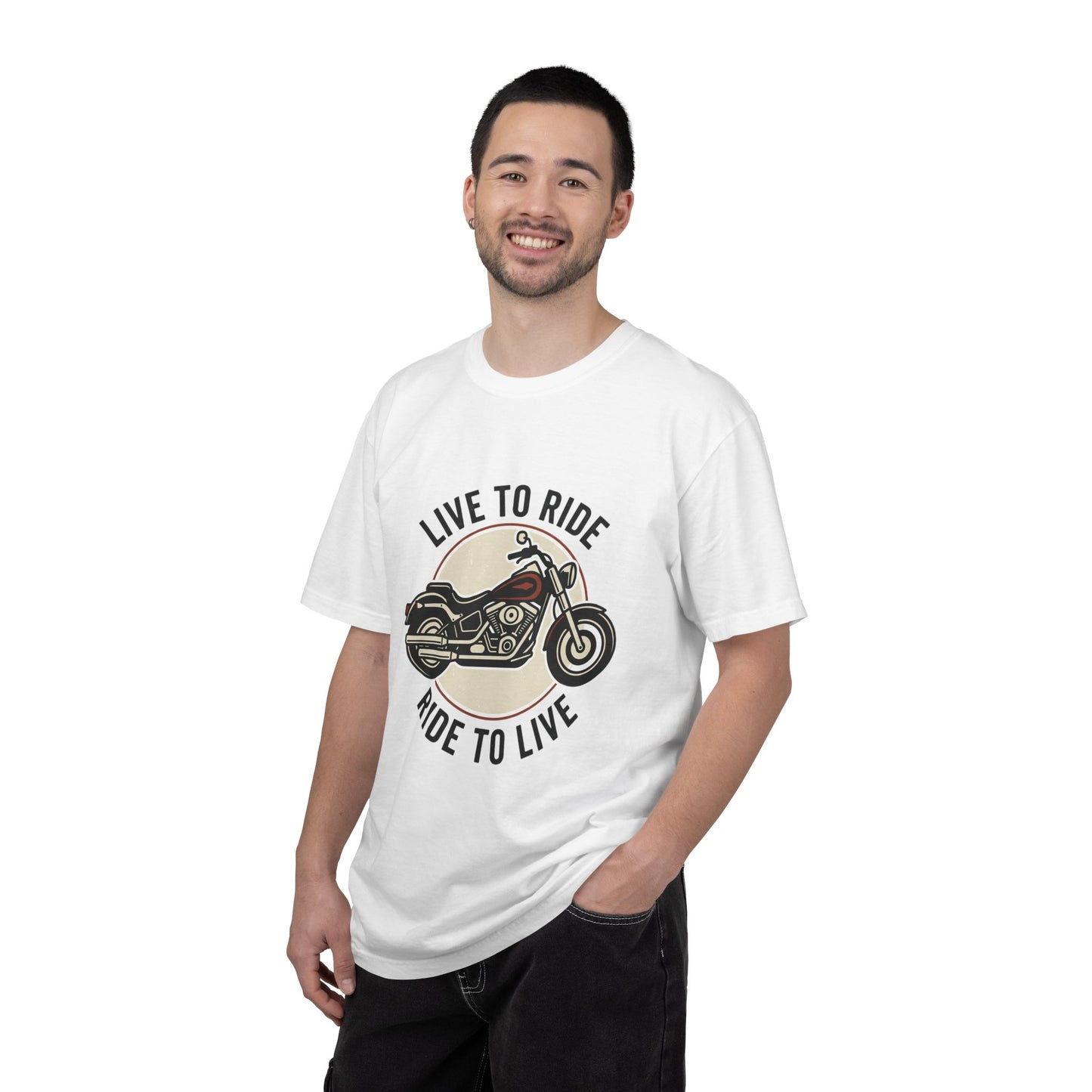 LIve To Ride, Ride to live  Unisex Garment-Dyed T-shirt