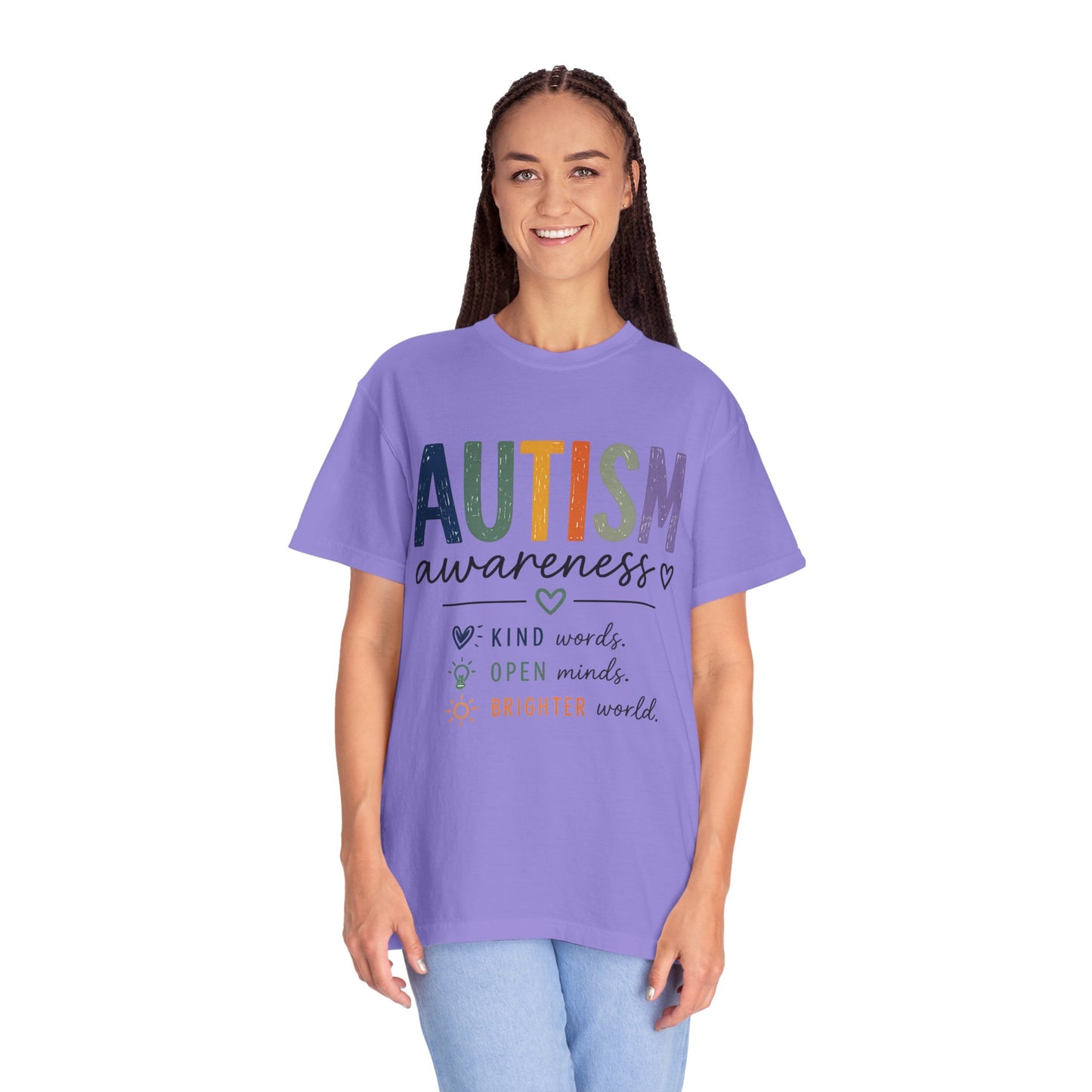 Autism Awareness Unisex Comfort Colors Tee