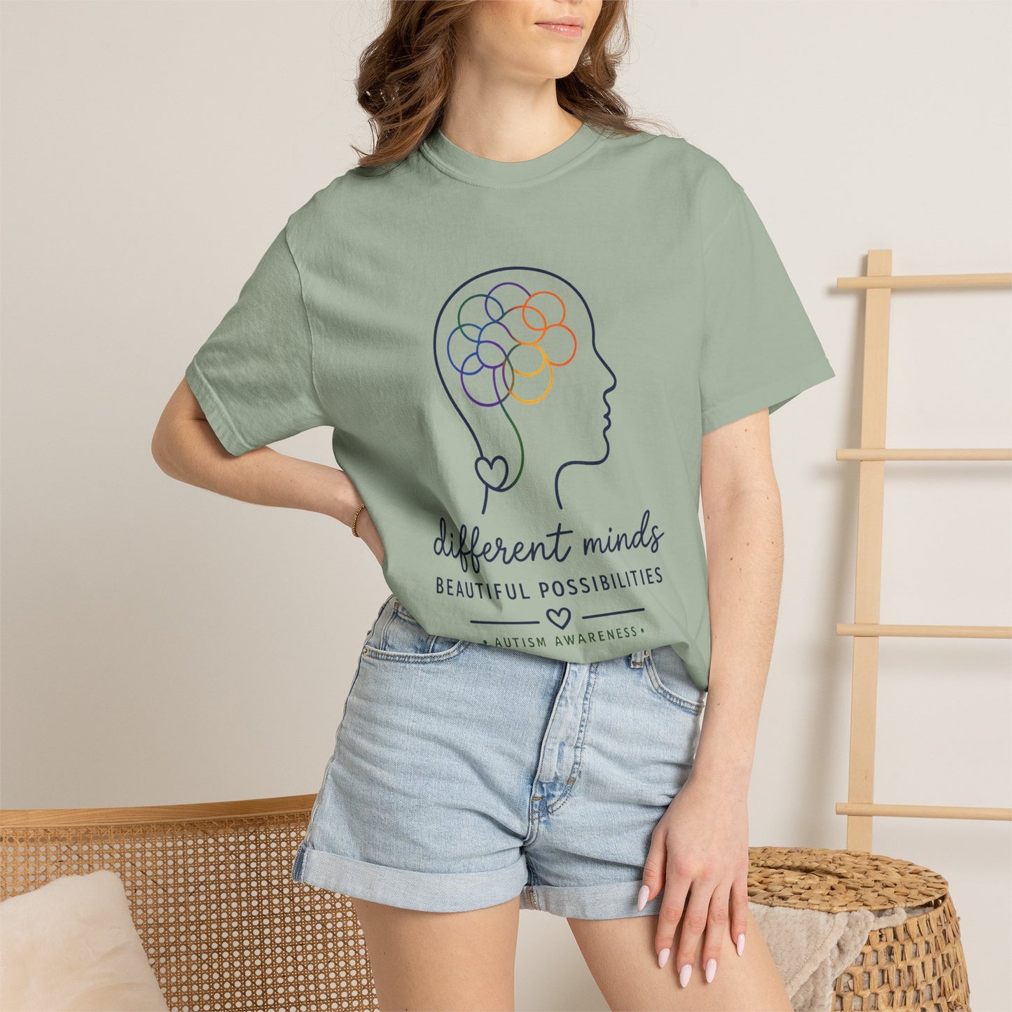 Autism Awareness Comfort Colors Unisex Tee