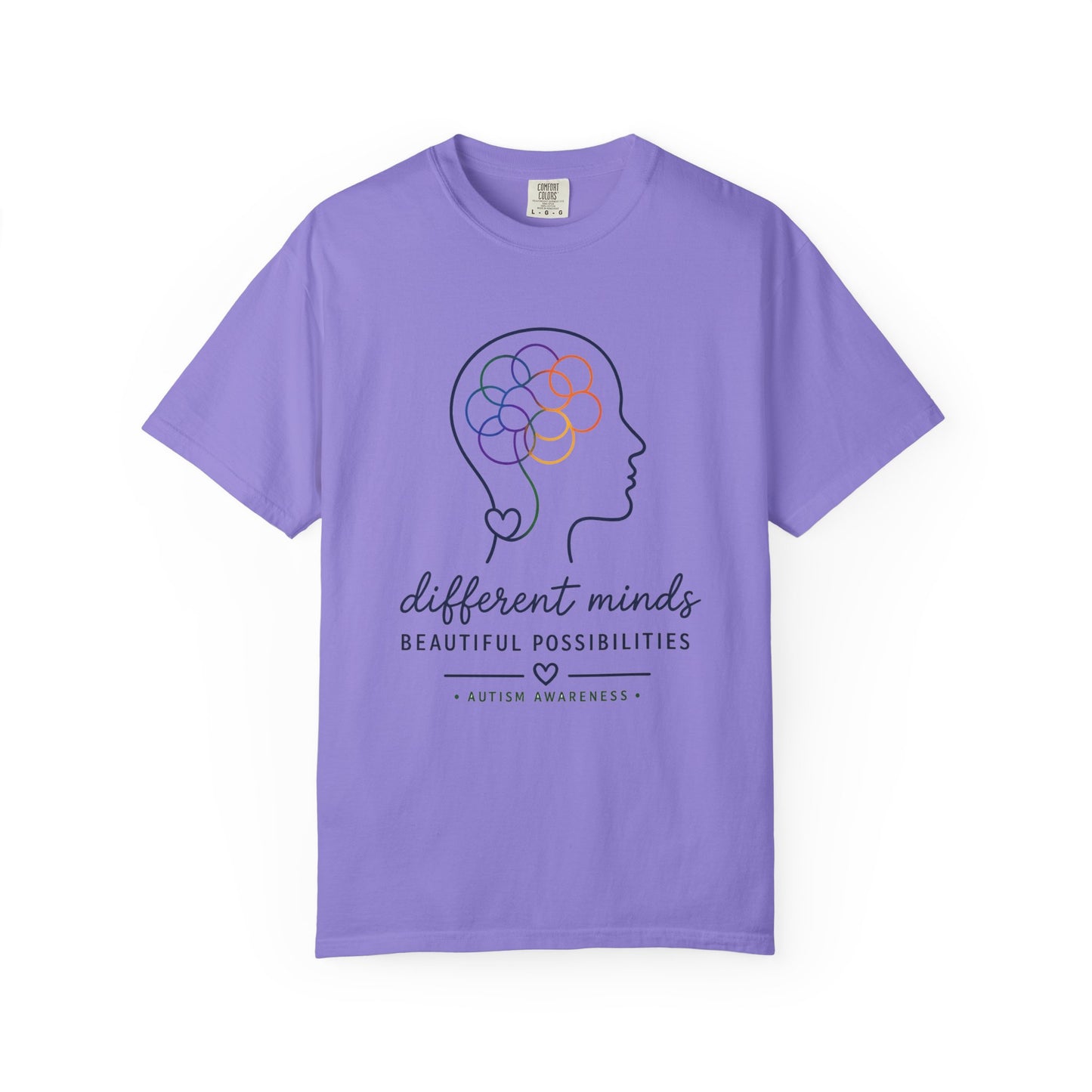 Autism Awareness Comfort Colors Unisex Tee
