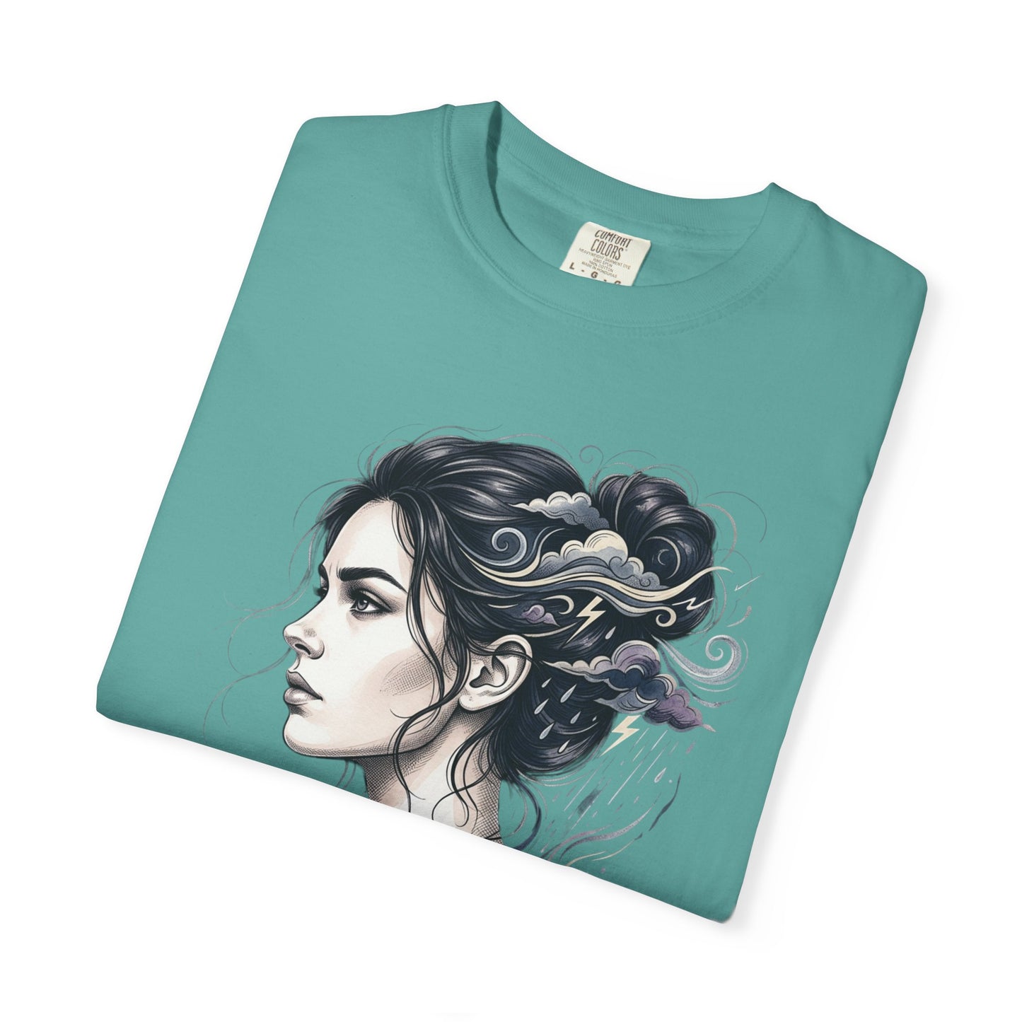She Is The Storm Comfort Colors Tee