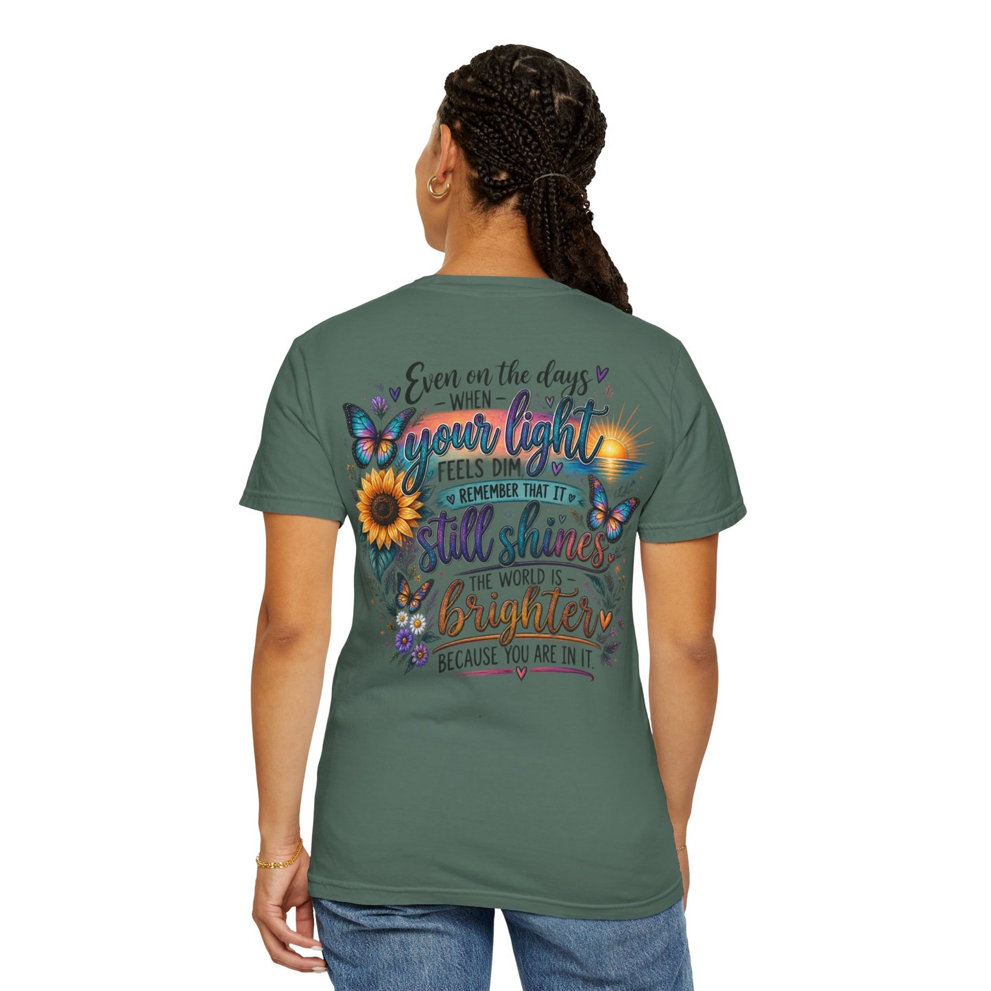 Your Story isn't over yet /Semicolon Mental Health Awareness Comfort Color Tee