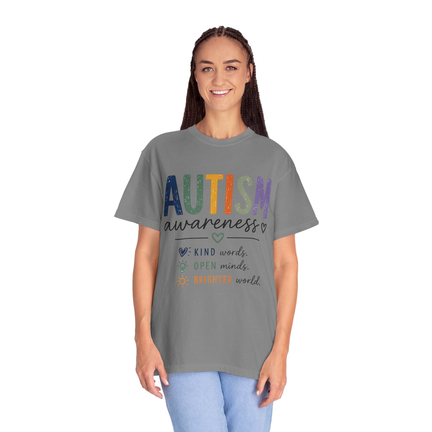 Autism Awareness Unisex Comfort Colors Tee
