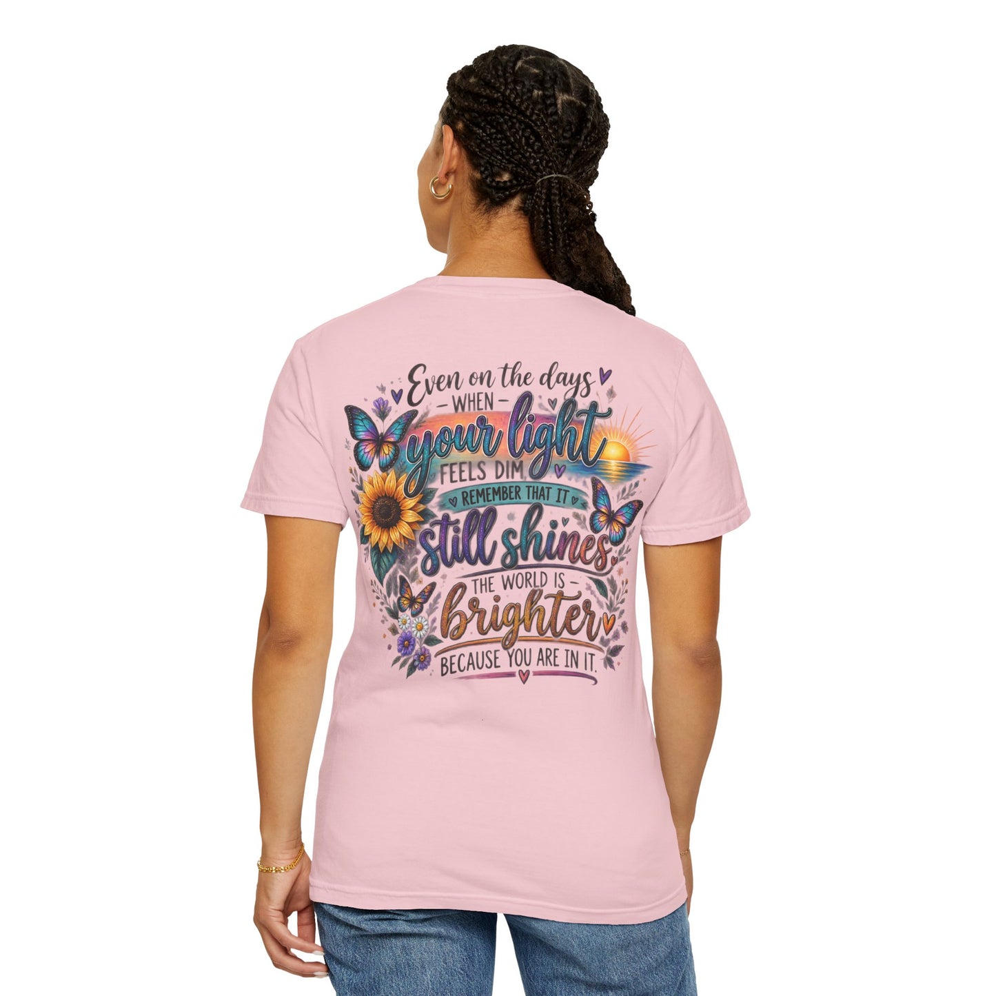 Your Story isn't over yet /Semicolon Mental Health Awareness Comfort Color Tee