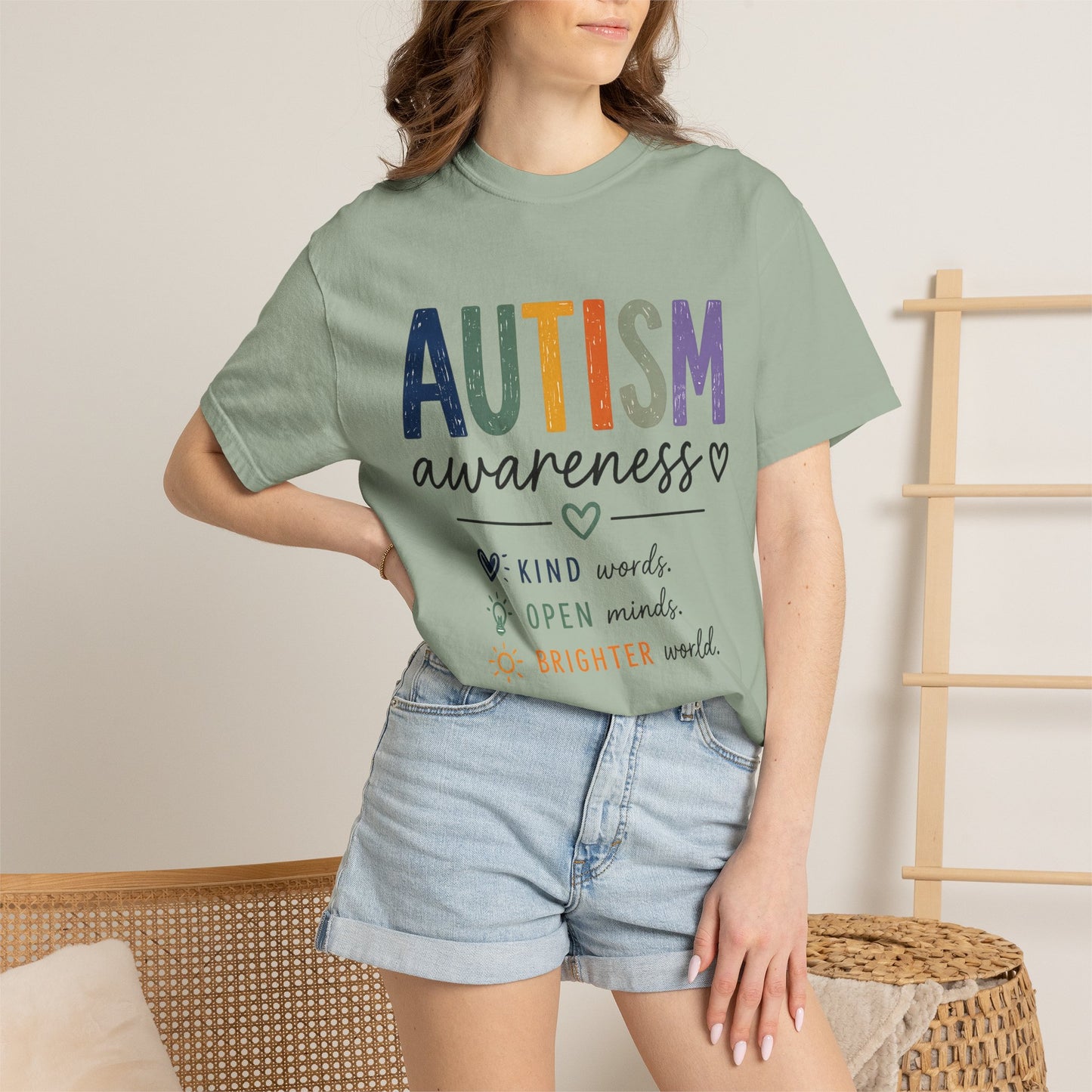 Autism Awareness Unisex Comfort Colors Tee
