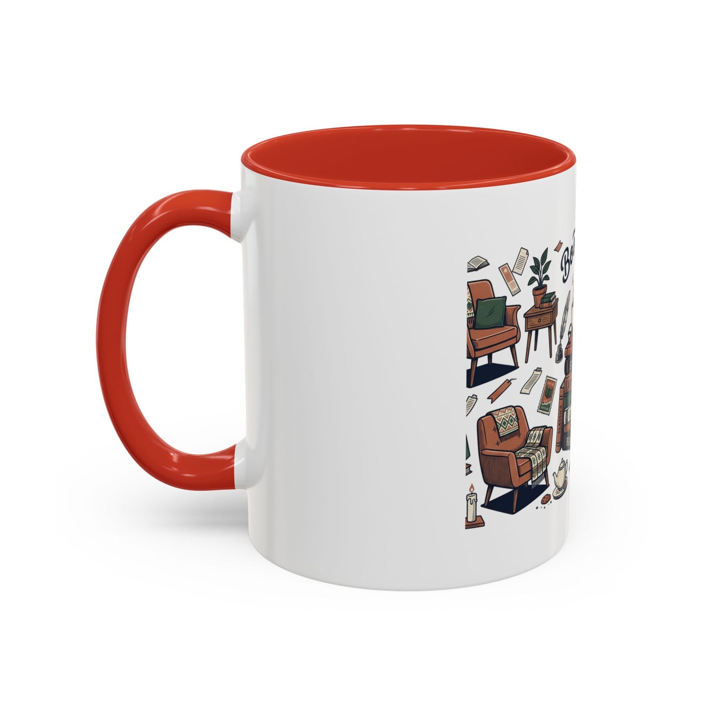 Book Lovers Accent Coffee Mug (11, 15oz)