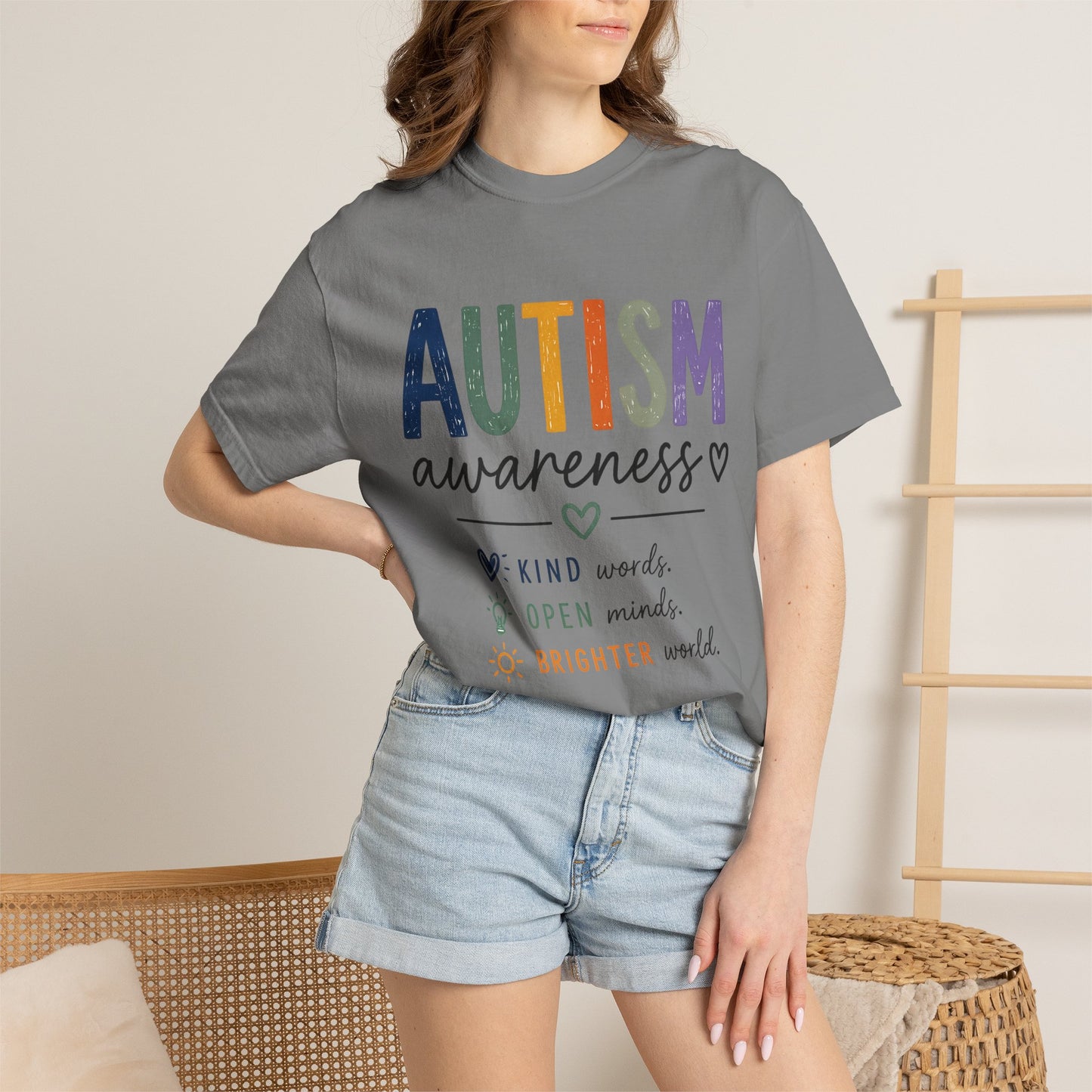 Autism Awareness Unisex Comfort Colors Tee