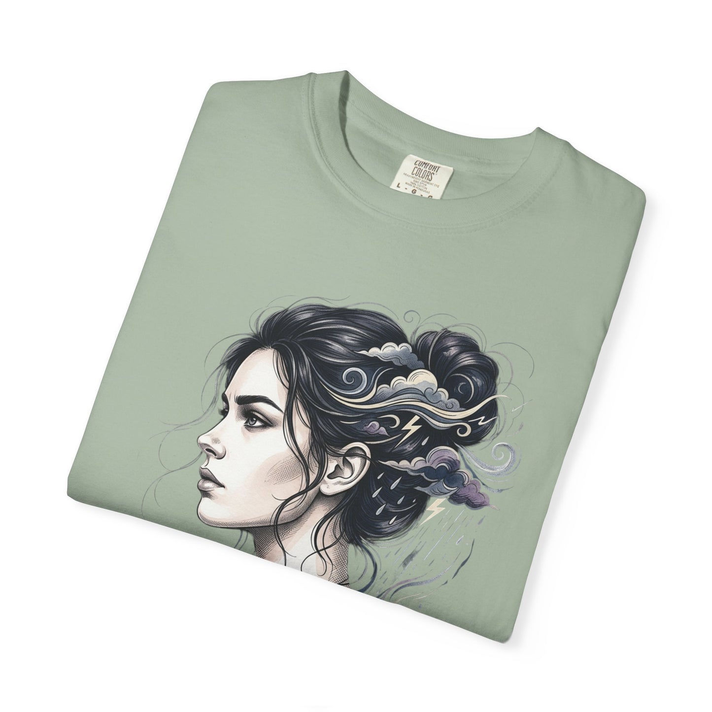 She Is The Storm Comfort Colors Tee