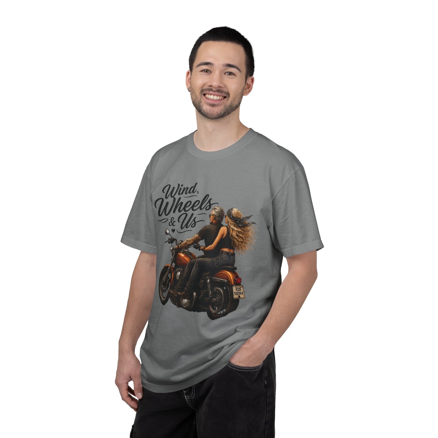 Gift for motorcycle lovers Comfort colors Tee