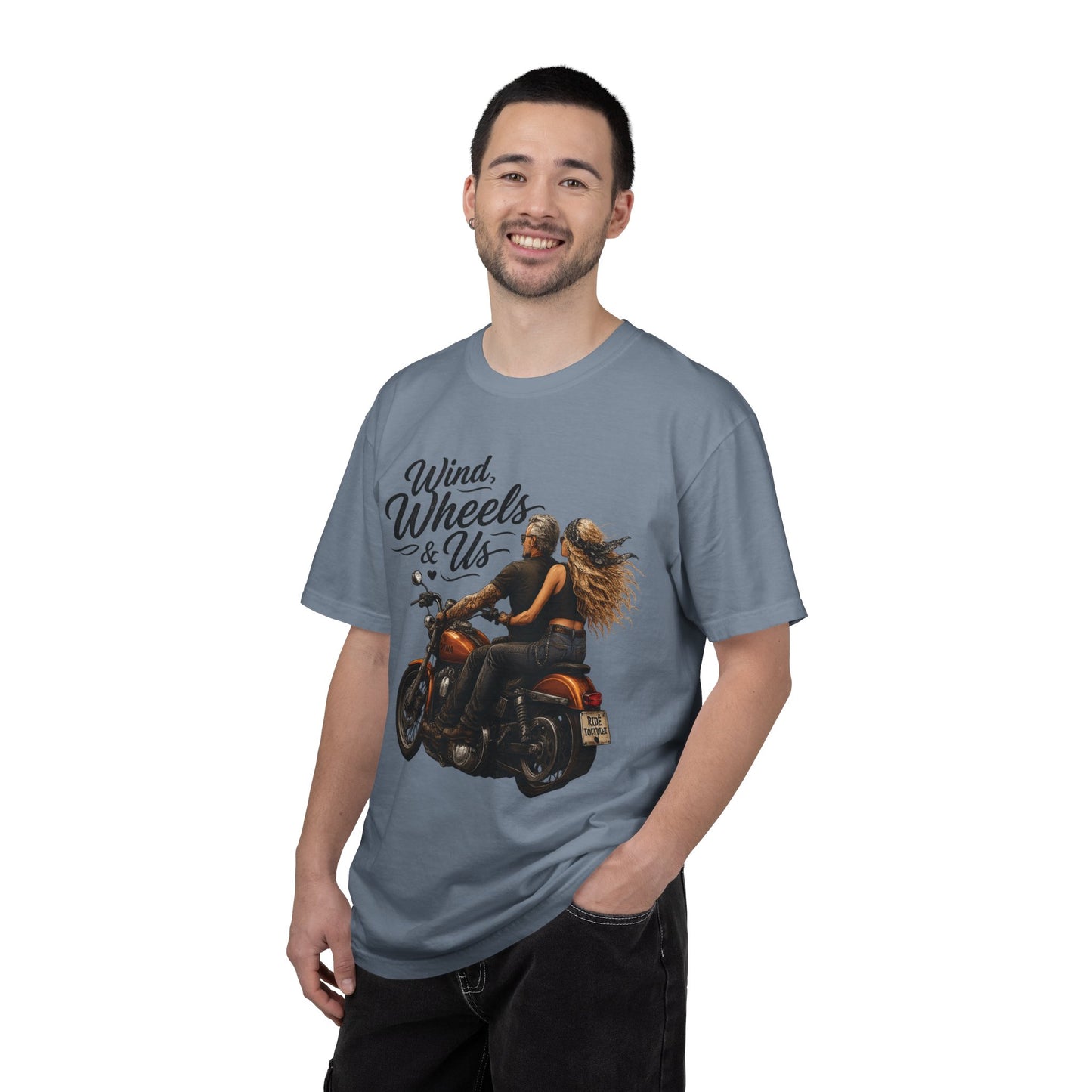 Gift for motorcycle lovers Comfort colors Tee