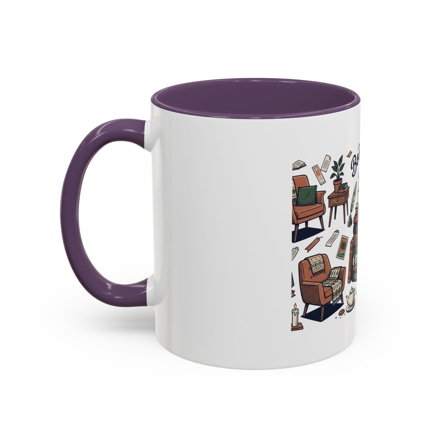 Book Lovers Accent Coffee Mug (11, 15oz)