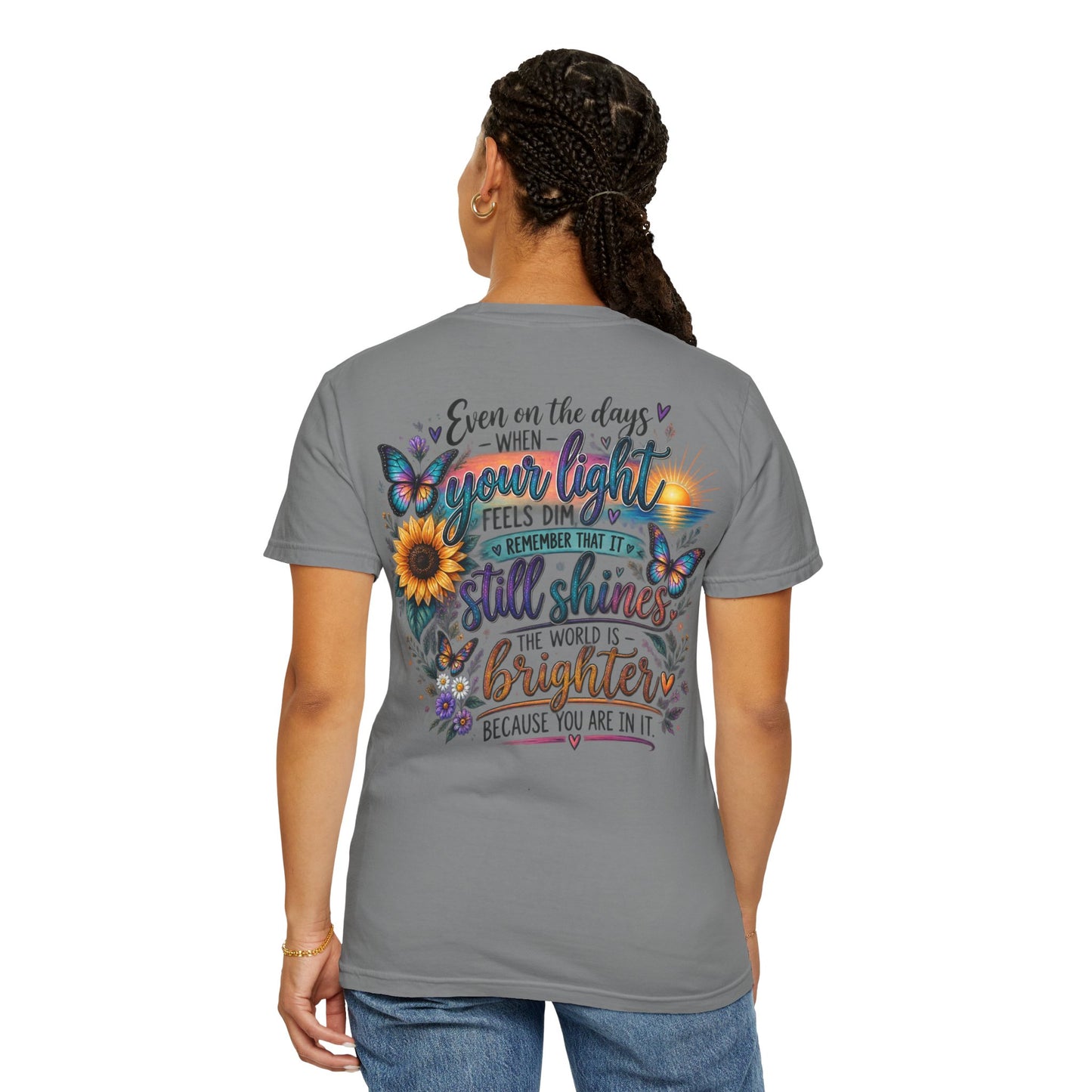 Your Story isn't over yet /Semicolon Mental Health Awareness Comfort Color Tee