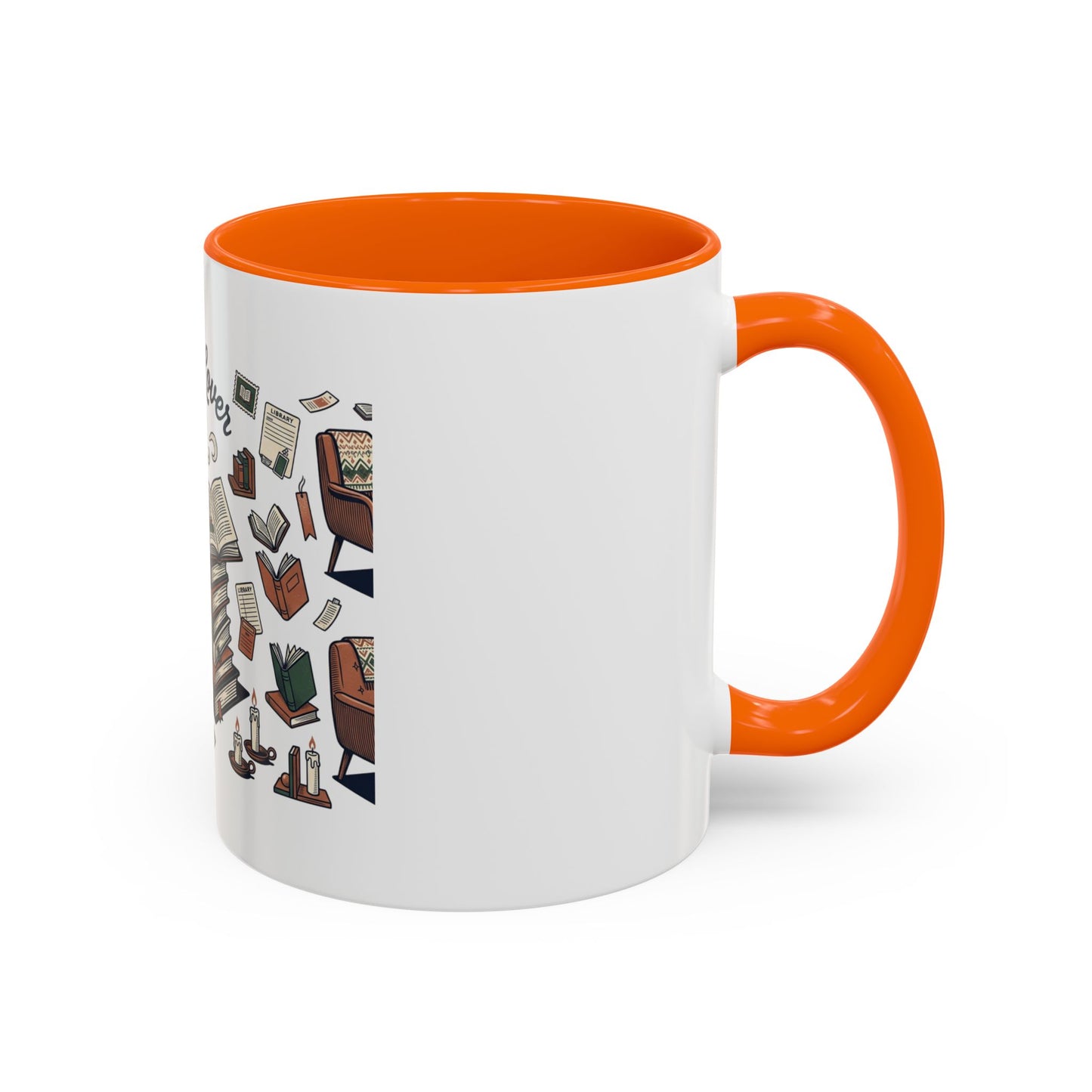 Book Lovers Accent Coffee Mug (11, 15oz)