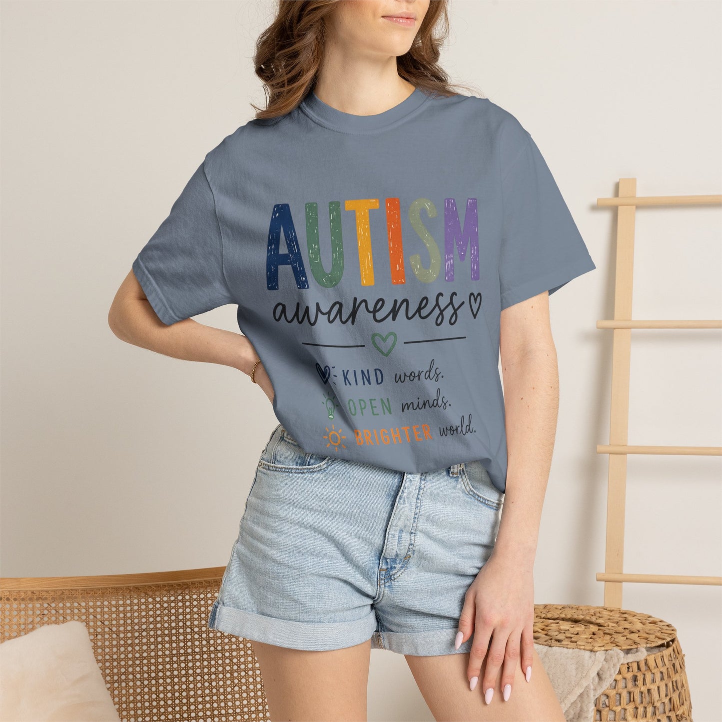 Autism Awareness Unisex Comfort Colors Tee