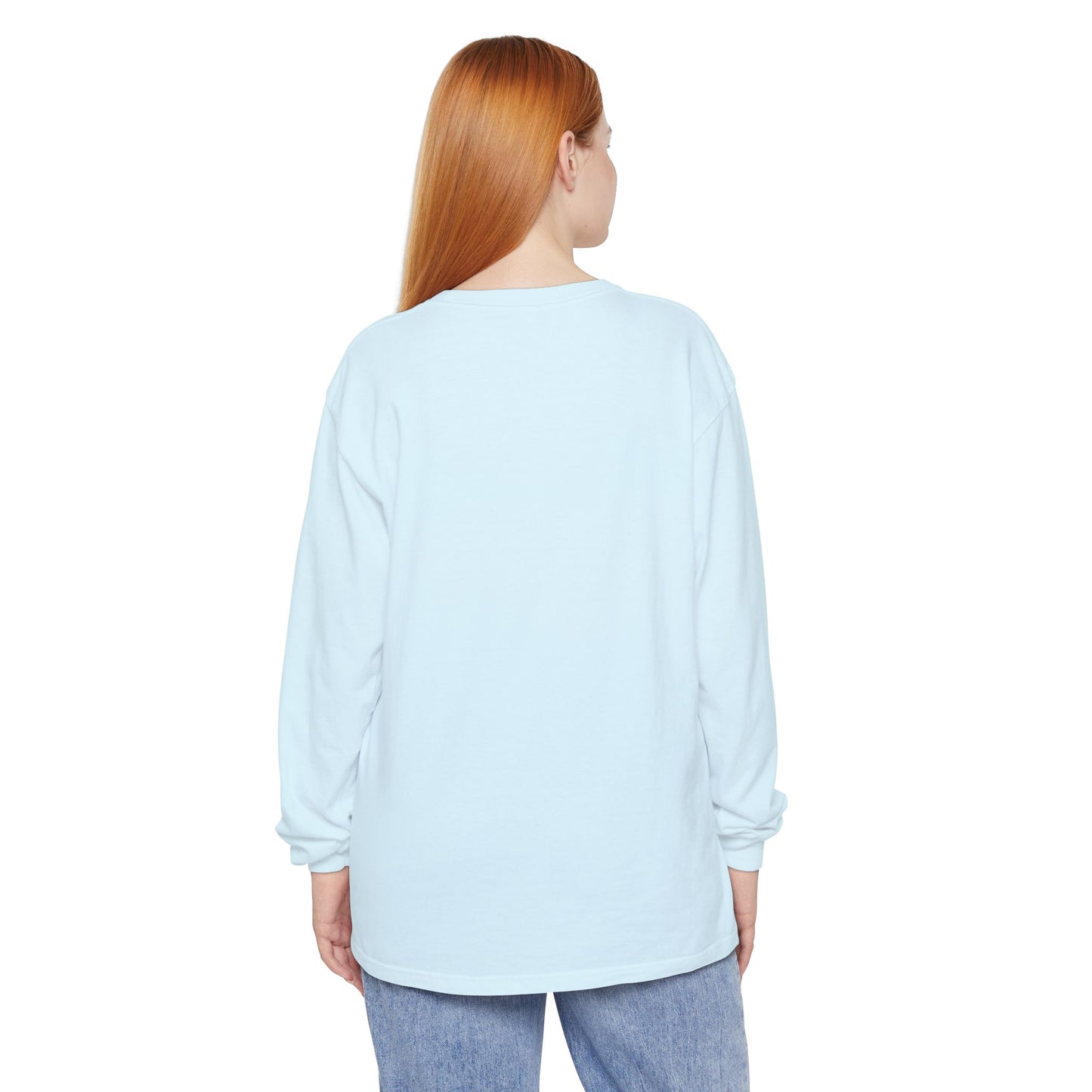 Tiny Humans. Big Attitudes Comfort Colors Unisex Long Sleeve T-Shirt