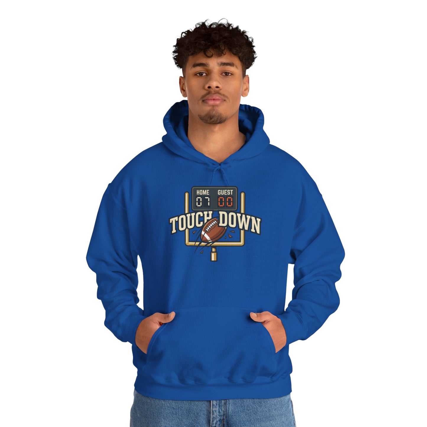 Touch Down Gildan Unisex Heavy Blend™ Hooded Sweatshirt