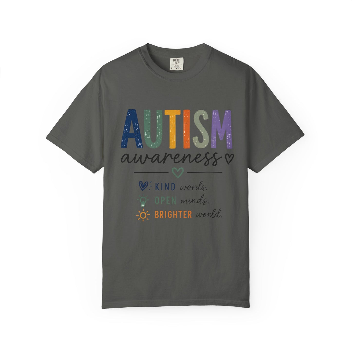 Autism Awareness Unisex Comfort Colors Tee