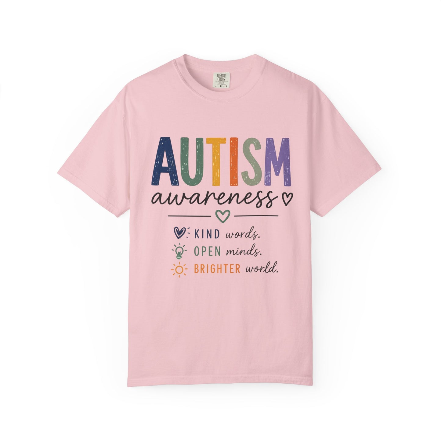 Autism Awareness Unisex Comfort Colors Tee
