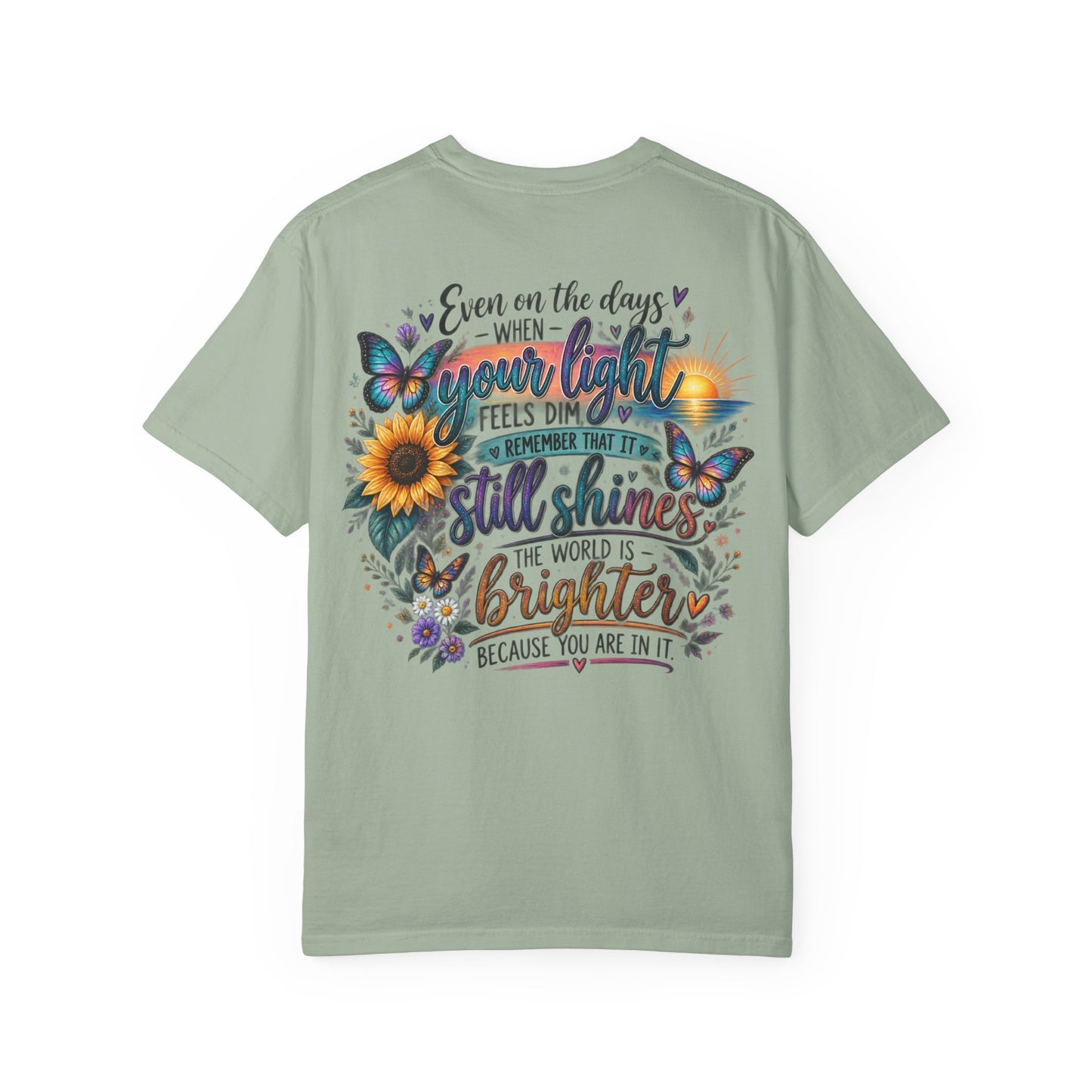 Your Story isn't over yet /Semicolon Mental Health Awareness Comfort Color Tee