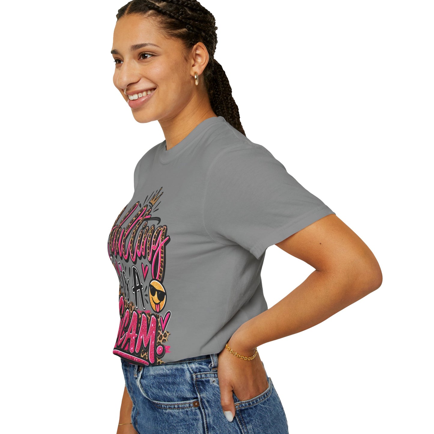 Adulting Is A Scam Comfort Colors Tee