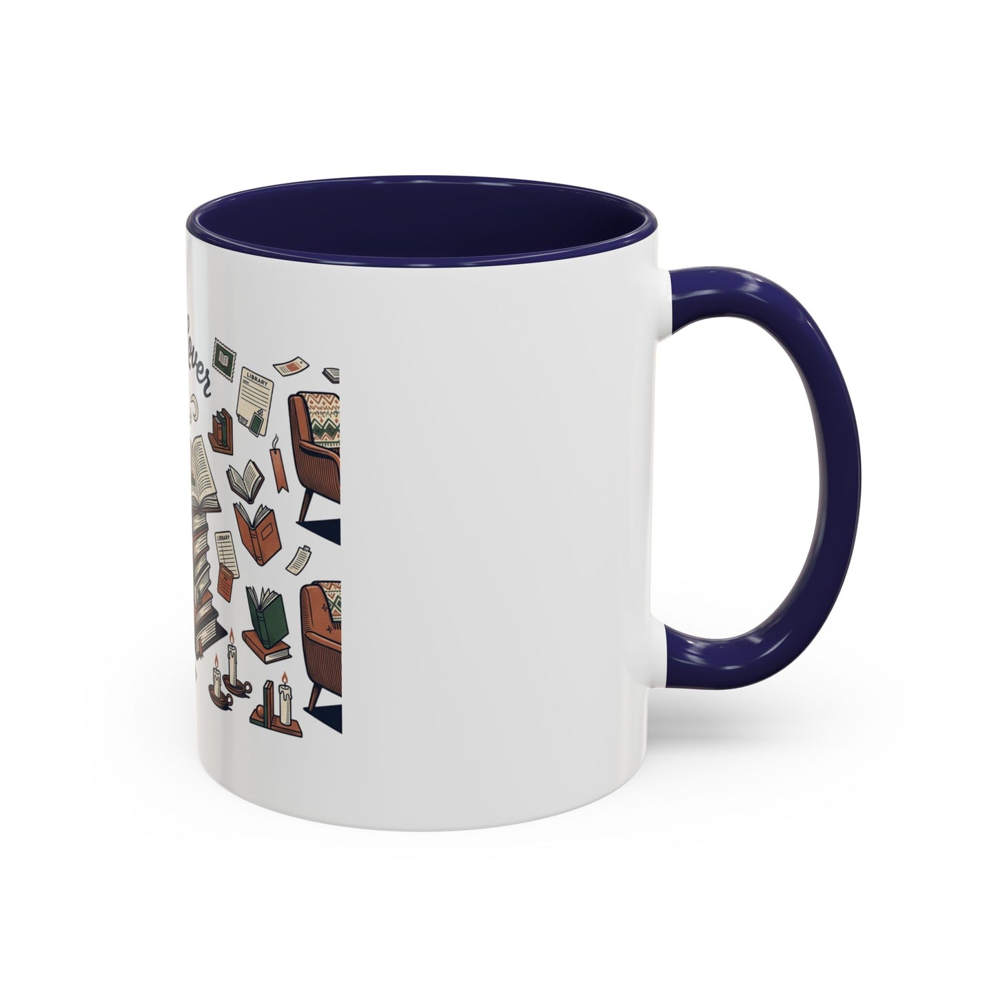 Book Lovers Accent Coffee Mug (11, 15oz)