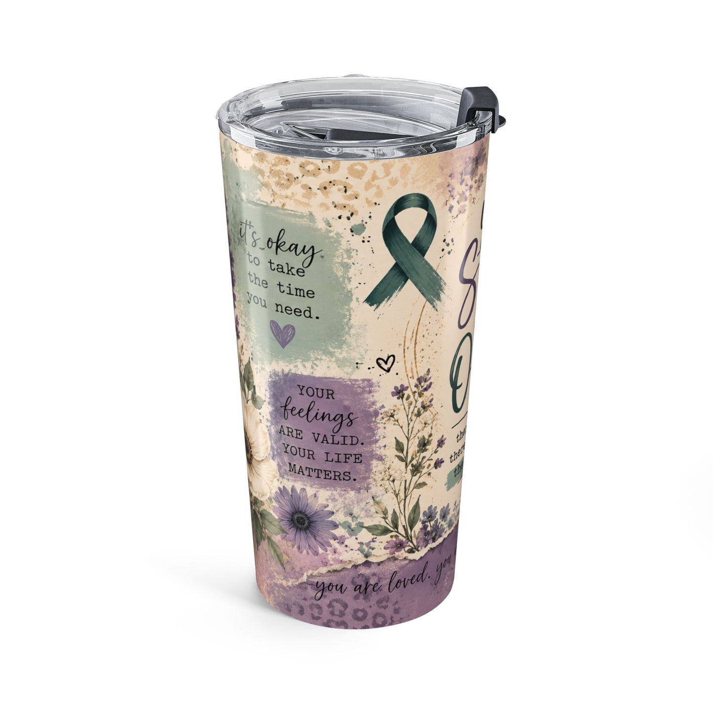 Suicide Prevention Awareness /Your Story Isn't Over  20 oz Tumbler