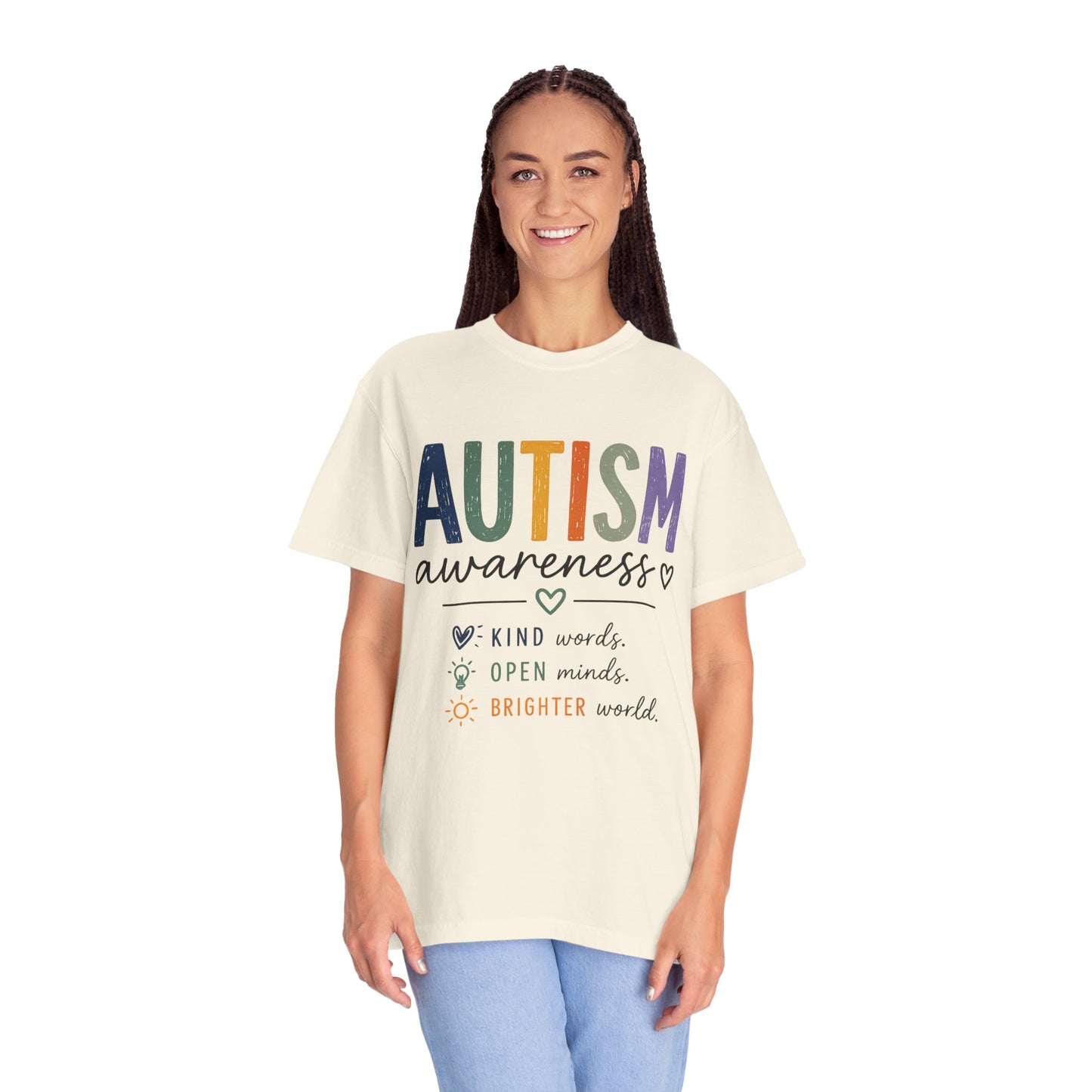 Autism Awareness Unisex Comfort Colors Tee
