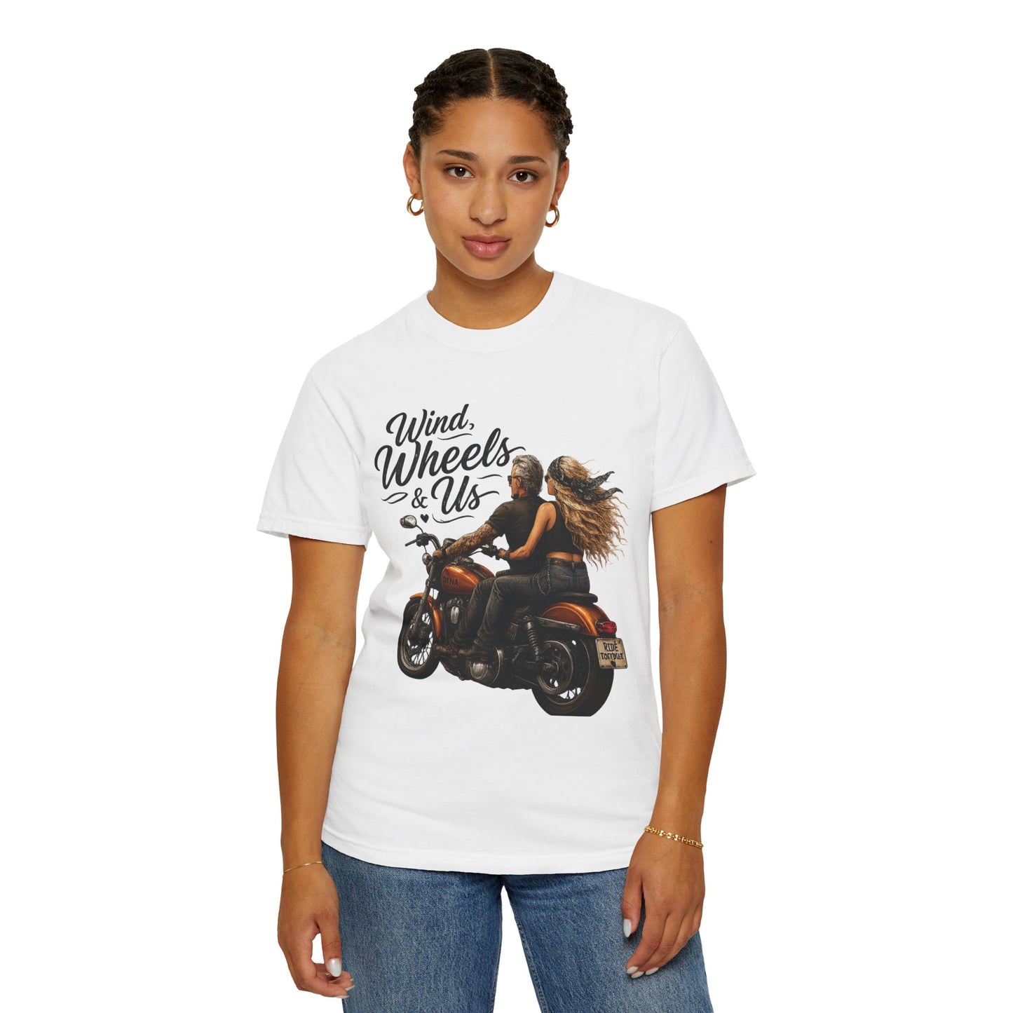 Gift for motorcycle lovers Comfort colors Tee