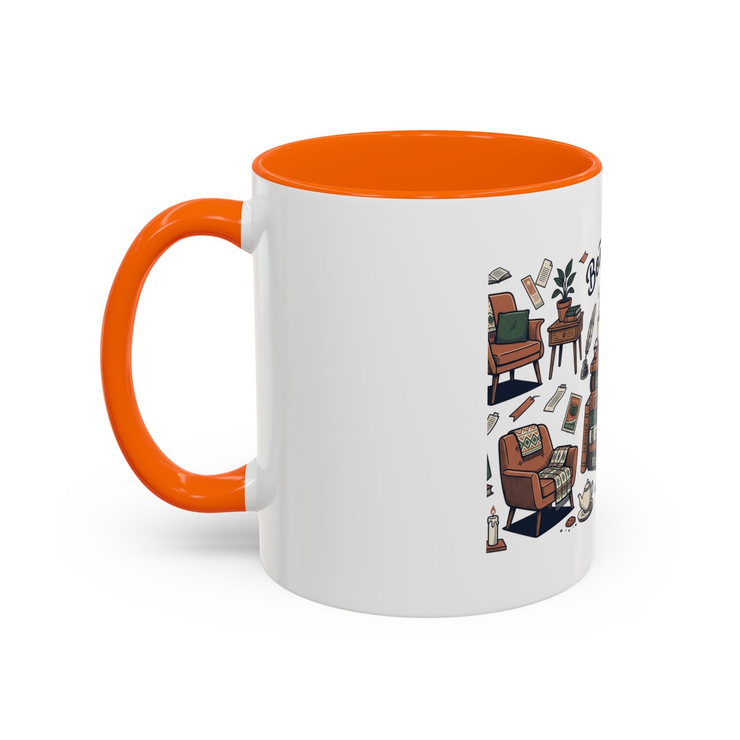 Book Lovers Accent Coffee Mug (11, 15oz)
