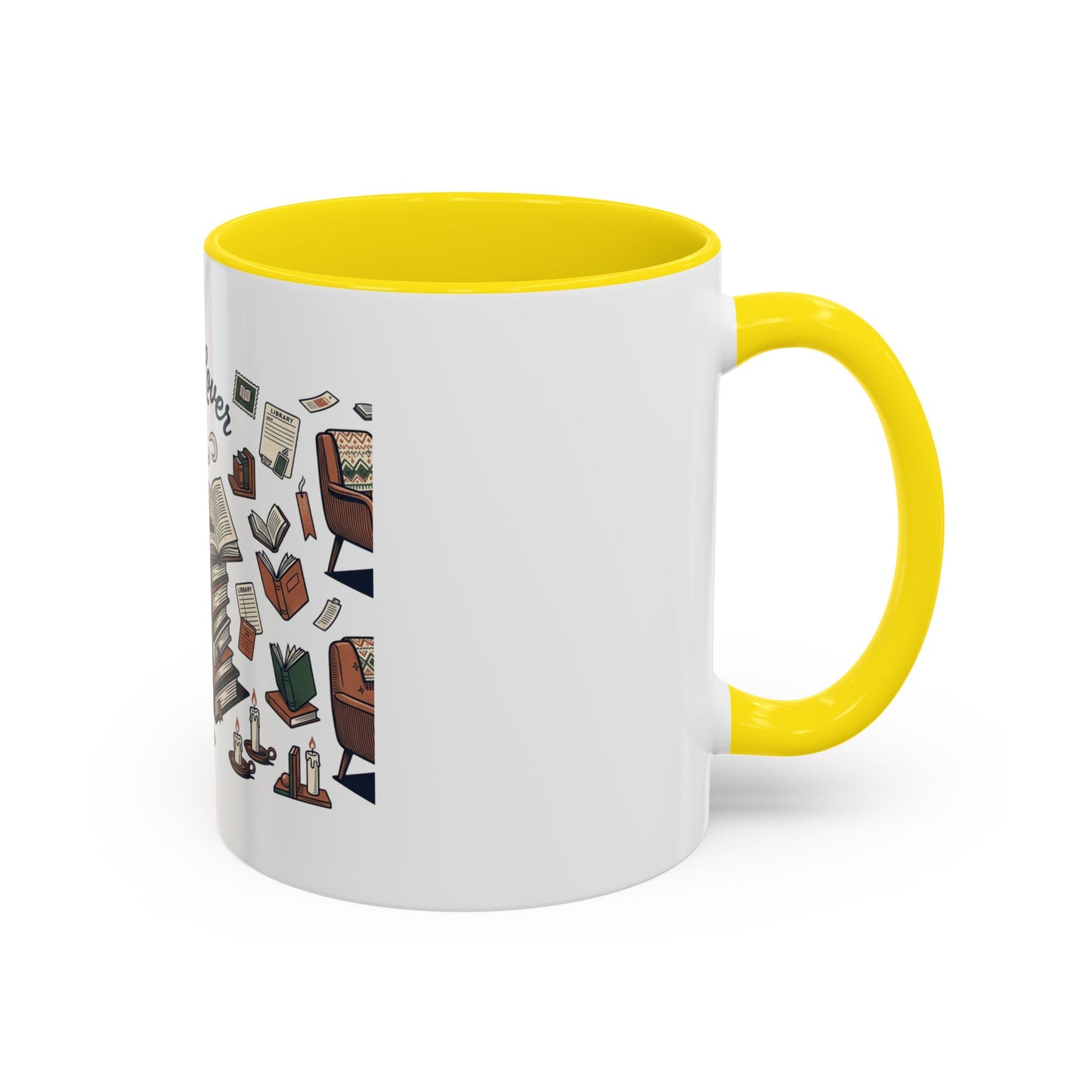 Book Lovers Accent Coffee Mug (11, 15oz)